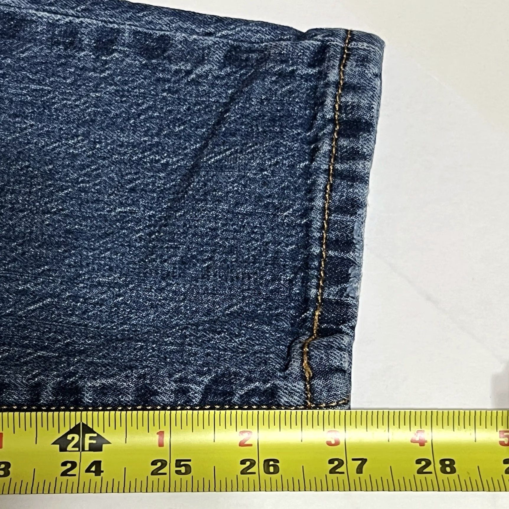Levi's Levi's 501 Premium Women Skinny Jeans Denim Blue 27x27 5-Pocket Retro Vintage Rise Mid Waist 27 Inseam Jeans Size 27" / US 4 / IT 40 - 6 Thumbnail