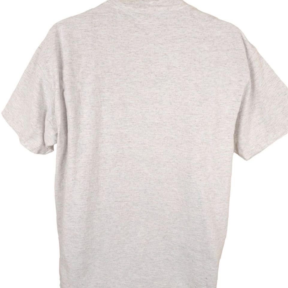 Vintage VINTAGE Oneita T-Shirt Mens XL Gray 90s Slang Duh Humor Funny Crew Neck Short Sleeve Shirt Mens (Gray) Size US XL / EU 56 / 4 - 4 Thumbnail