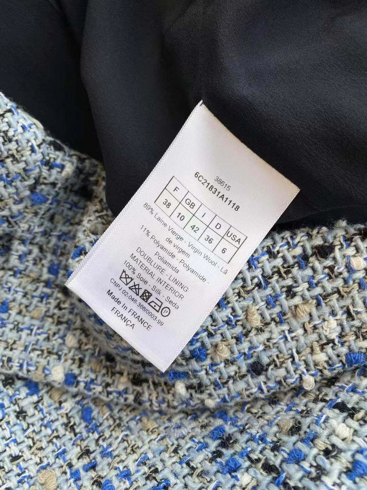 Dior Dior Tweed woven woolen coat| Size XS / US 0-2 / IT 36-38 - 5 Thumbnail