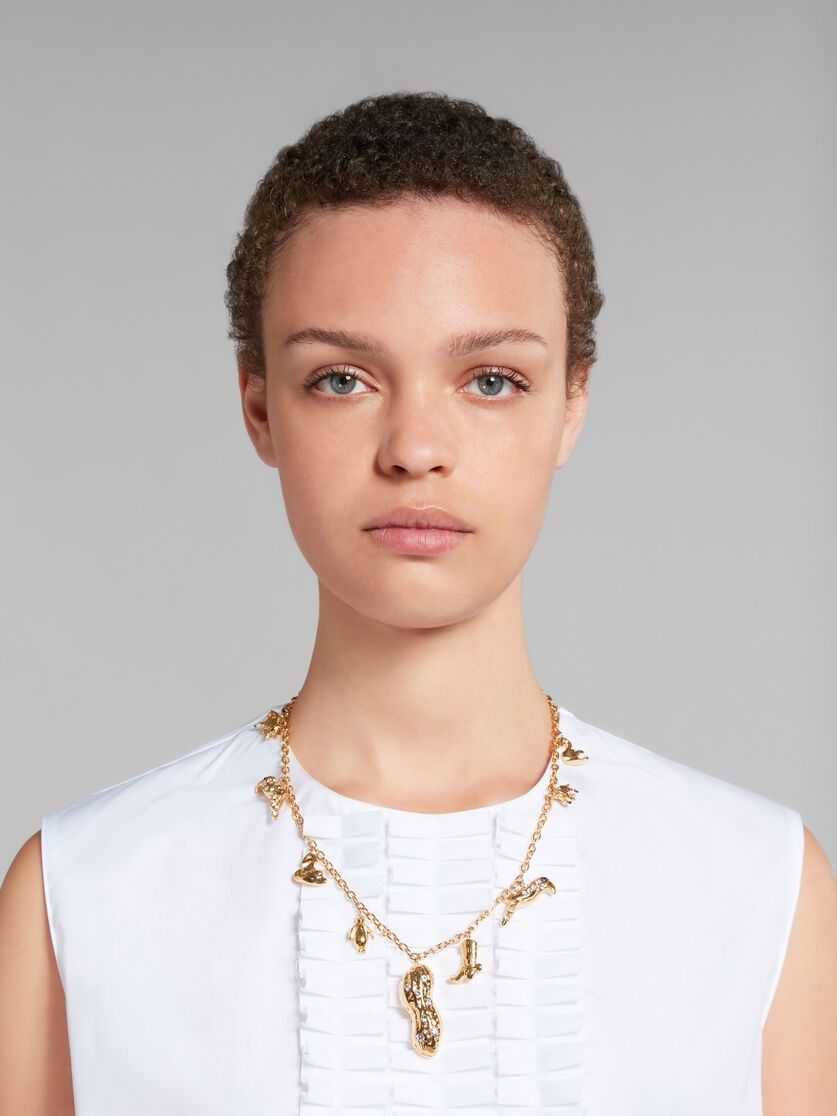 Marni oc11z0525 Size:OS / Necklace in Gold Size ONE SIZE - 4 Thumbnail