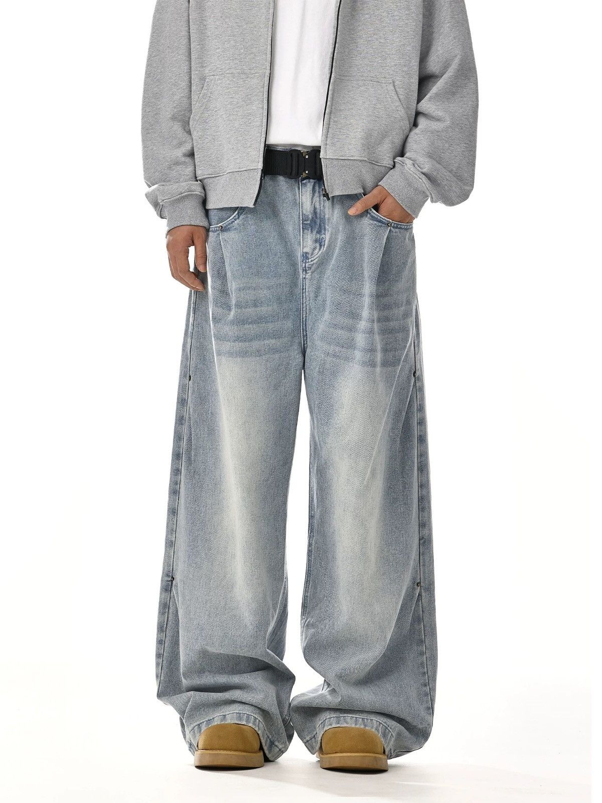 Japanese Brand × Vintage Retro punk pants Size US 31 - 1 Thumbnail