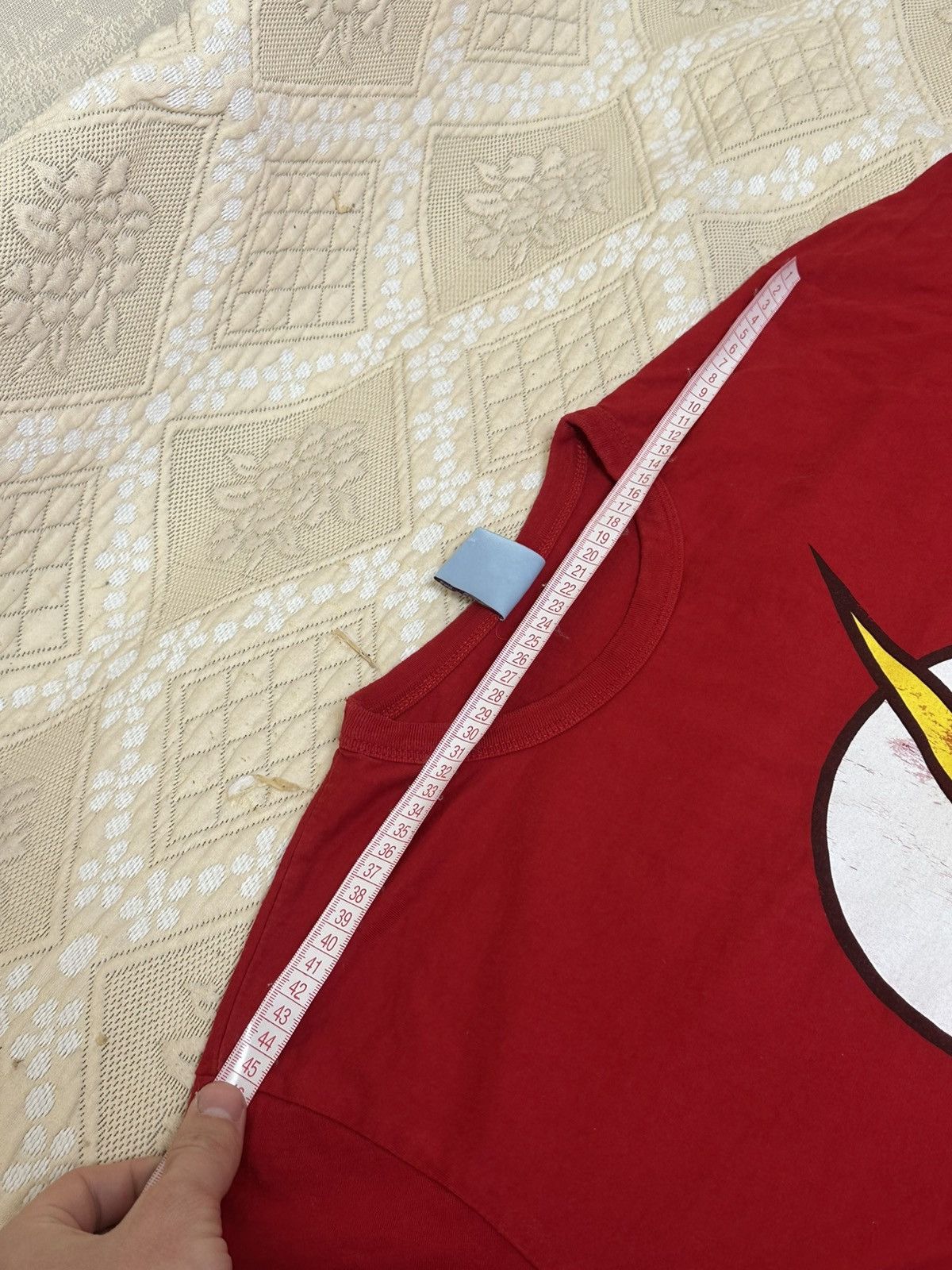 DC Comics 🔥 2000s Flash DC Comics T Shirt Vintage Movie Tee Cartoon Size US XL / EU 56 / 4 - 8 Thumbnail