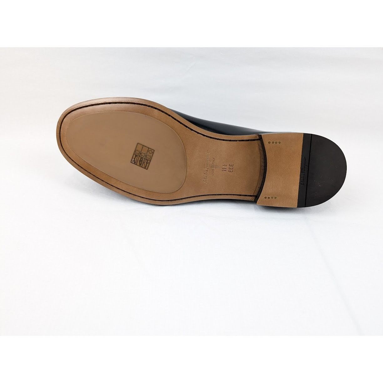 Salvatore Ferragamo o1rshd1 Rolo 10 Loafers in Nero Size US 11.5 / EU 44-45 - 10 Thumbnail