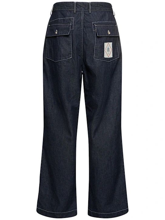 C.P. Company o1lsvrm0425 Denim 3/1 Loose Pants in Denim-Normal Wa Size US 34 / EU 50 - 2 Thumbnail