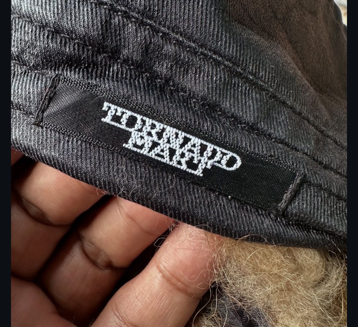 Tornado Mart 2000s Tornado Mart Belt Gimmick Fur Wax Jacket Lgb Ifsix Size US M / EU 48-50 / 2 - 6 Thumbnail