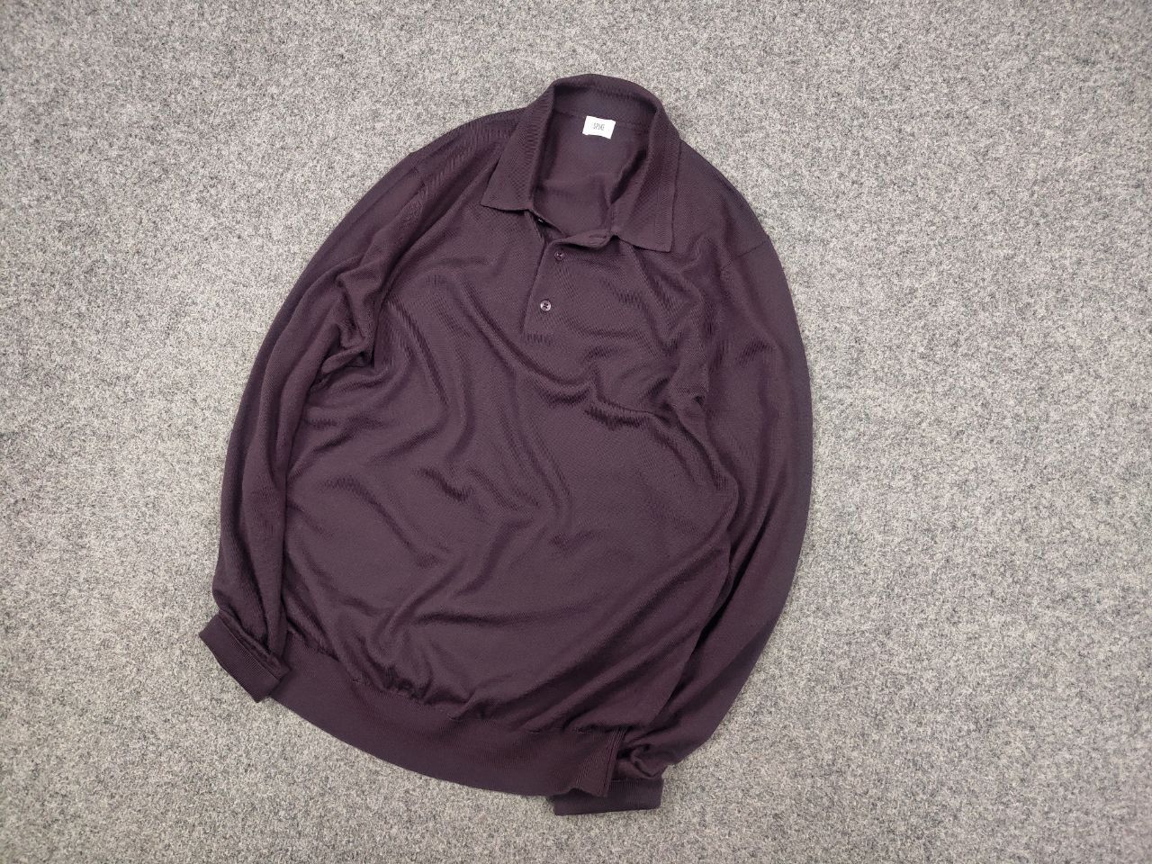 SPOKE Spoke Design merino wool Long Sleeve Polo Button Sweater Size US M / EU 48-50 / 2 - 4 Thumbnail