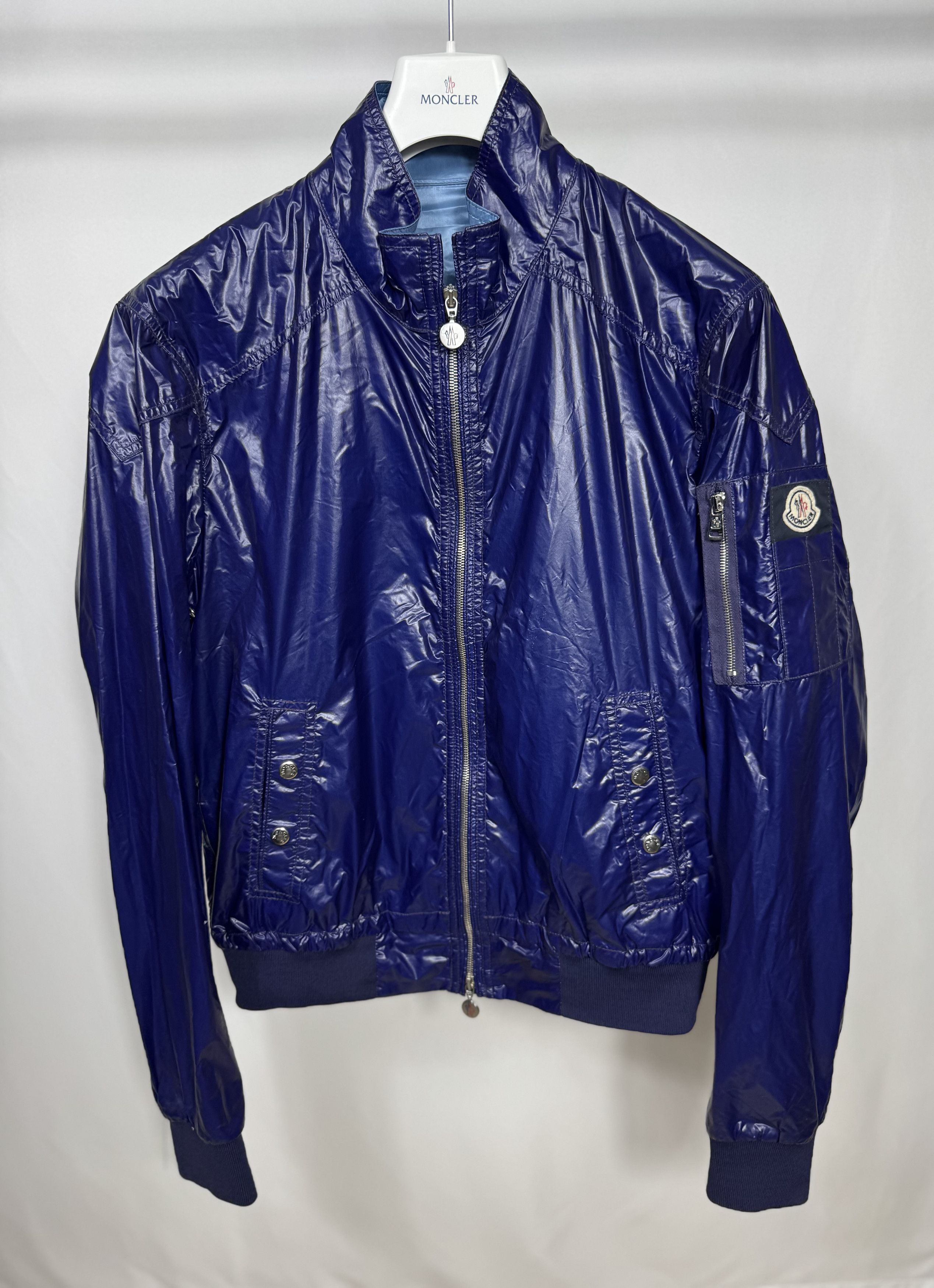 Moncler Moncler Windbreaker Jacket Size US XL / EU 56 / 4 - 1 Thumbnail