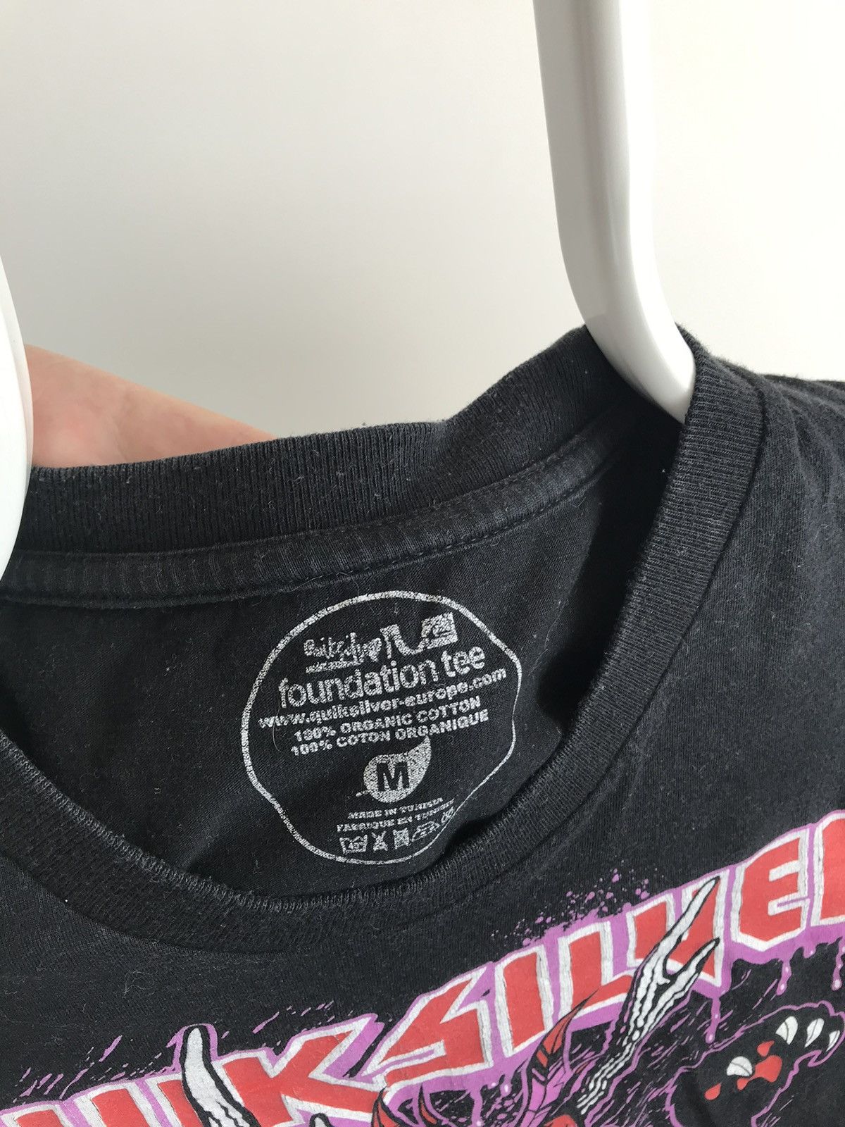 Quiksilver Quicksilver Vintage Tshirt Tee Overprint Y2K Streetwear Size US M / EU 48-50 / 2 - 3 Thumbnail