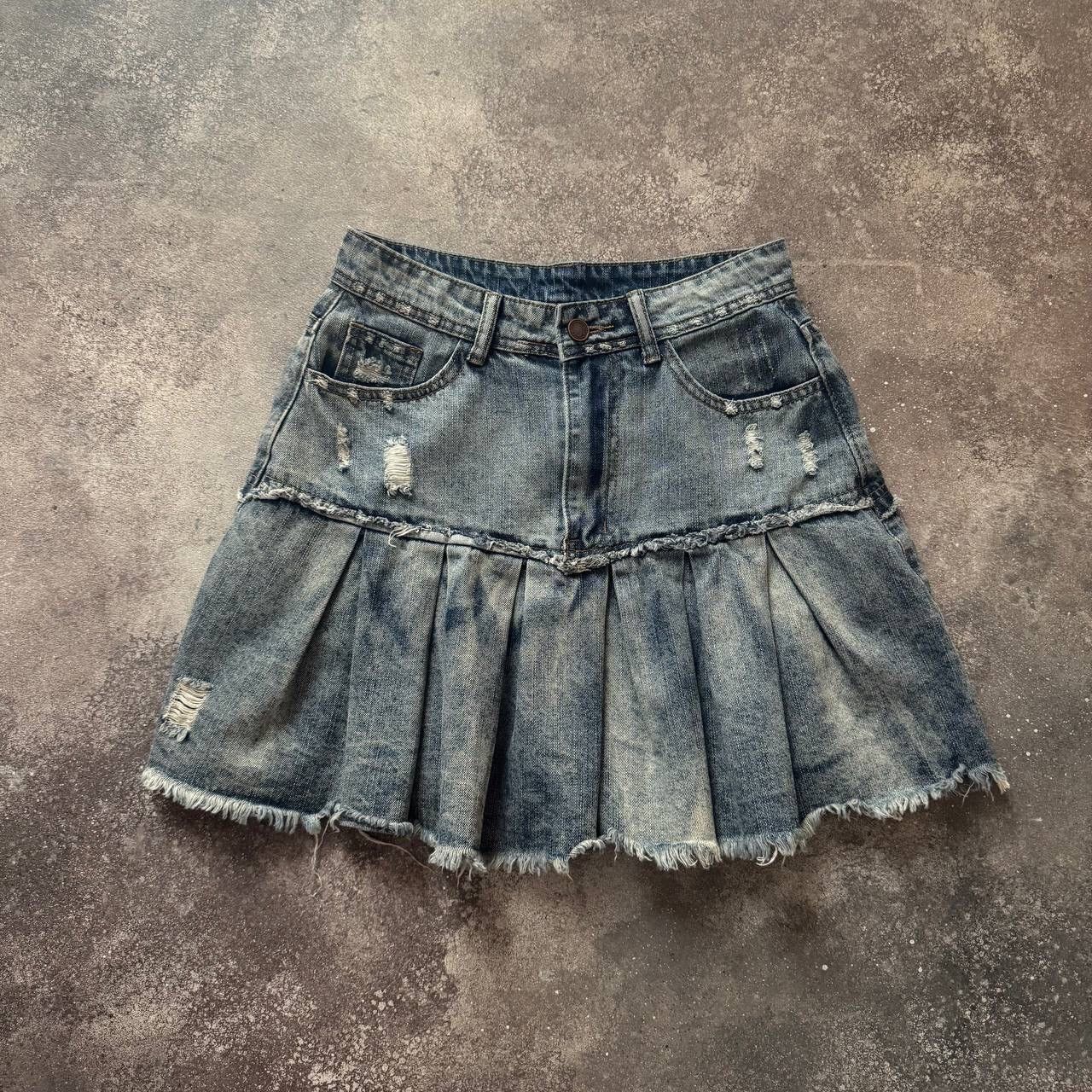 Hysteric Glamour × Japanese Brand × Vintage Amazing Vintage Super Sexy Pleated Y2K Mini Skirt Size 26" / US 2 / IT 38 - 1 Thumbnail