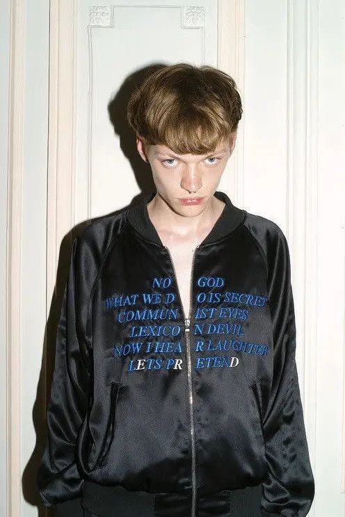 Enfants Riches Deprimes Germs Silk Bomber Jacket Size US M / EU 48-50 / 2 - 4 Thumbnail