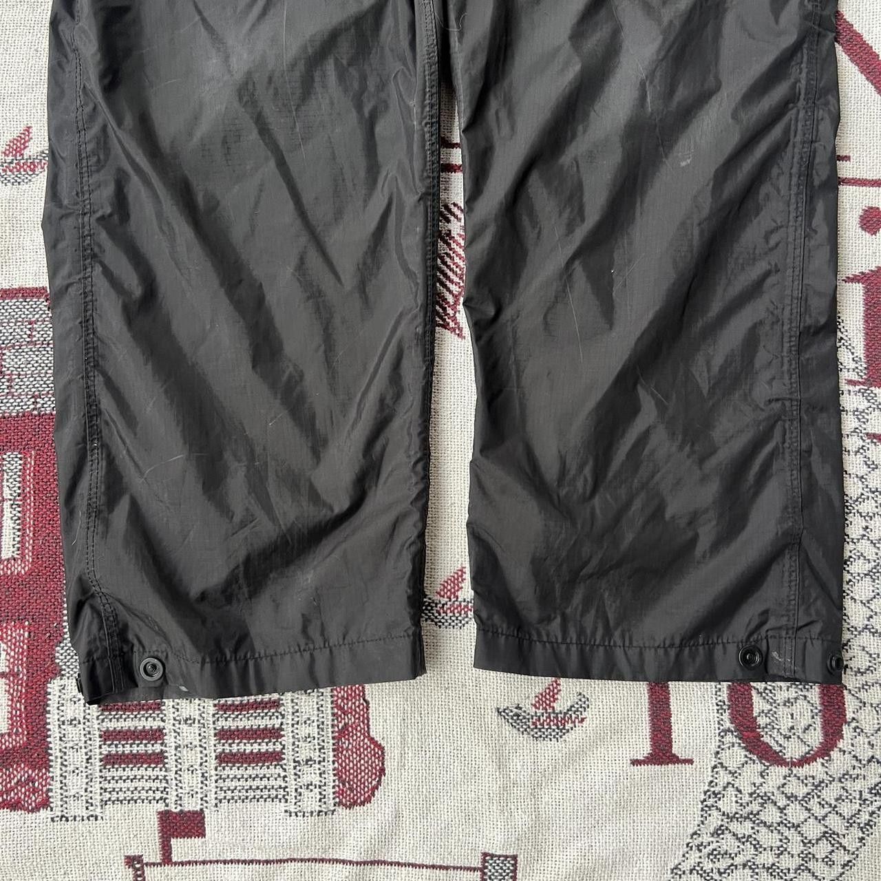 Vintage Vintage 2000s/Y2K Baggy Black Essential Track pants! Size US 34 / EU 50 - 5 Thumbnail