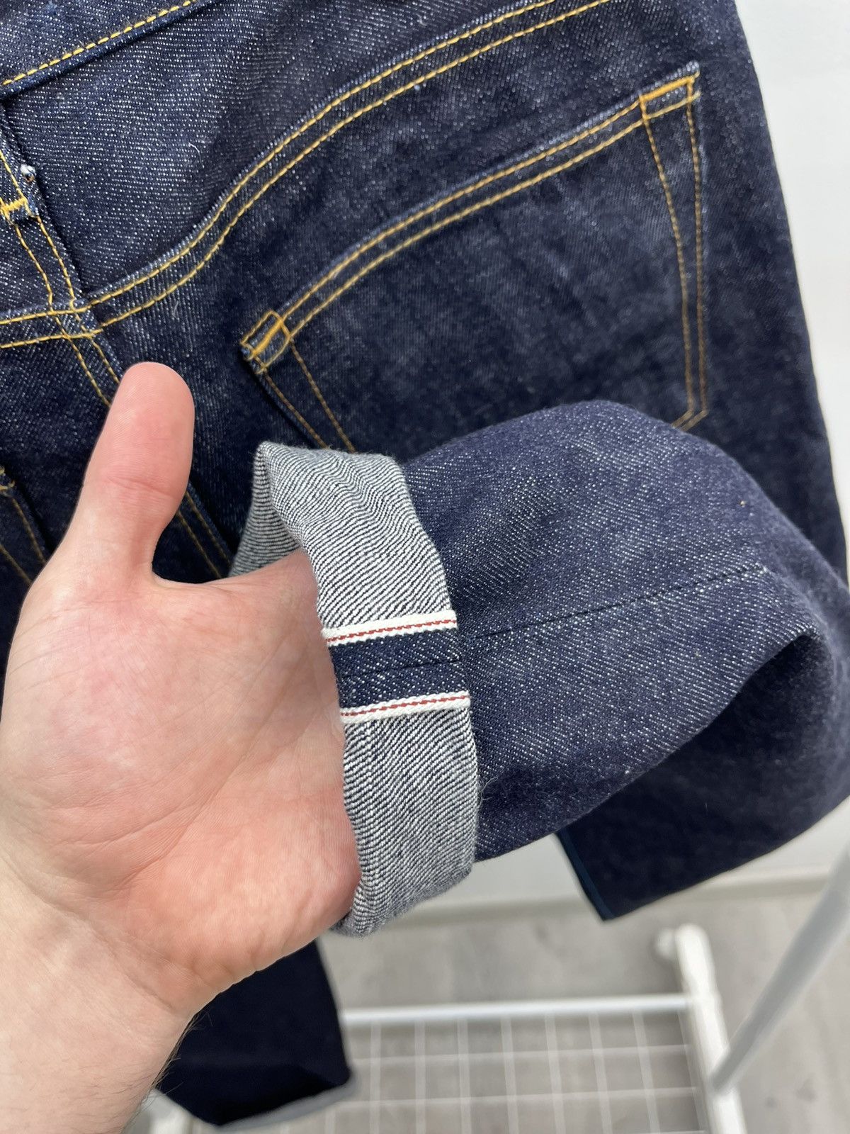 Blue Blue Japan Blue Blue Japan Selvedge Denim Jeans Size US 32 / EU 48 - 4 Thumbnail