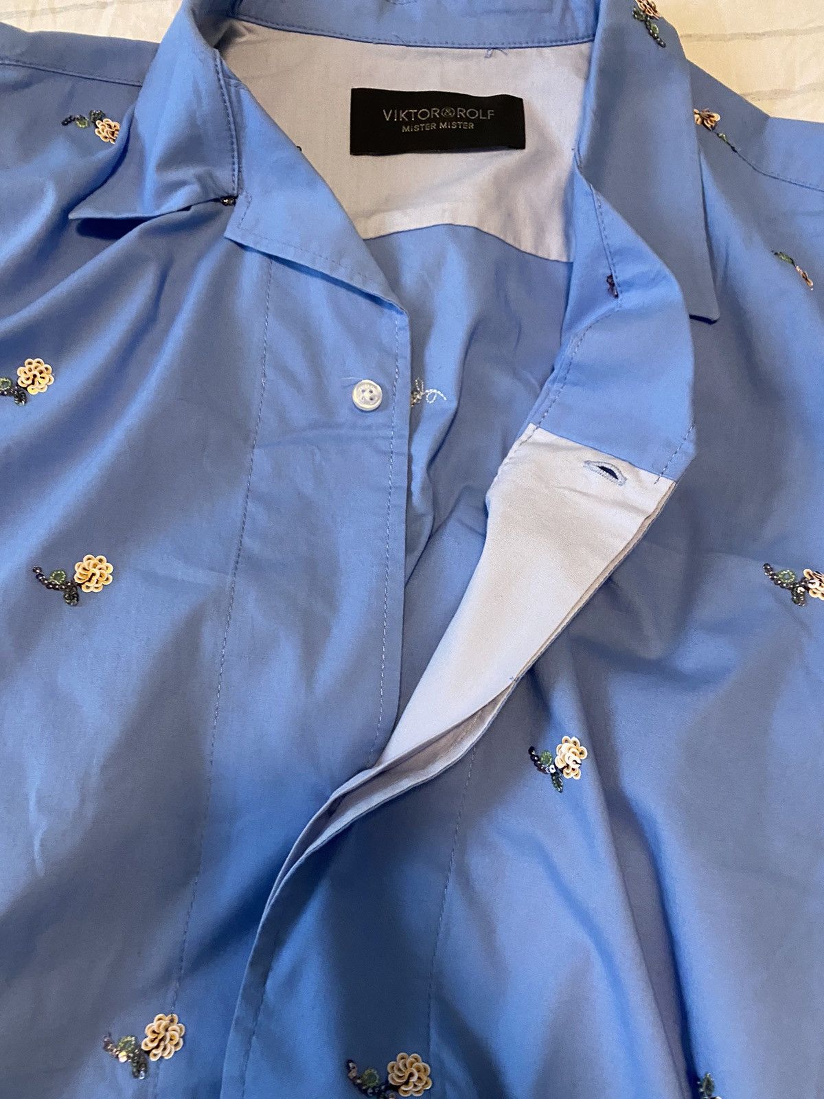 Viktor & Rolf Viktor & Rolf Mister Mister Sequin S/S Shirt XL Size US XL / EU 56 / 4 - 14 Thumbnail