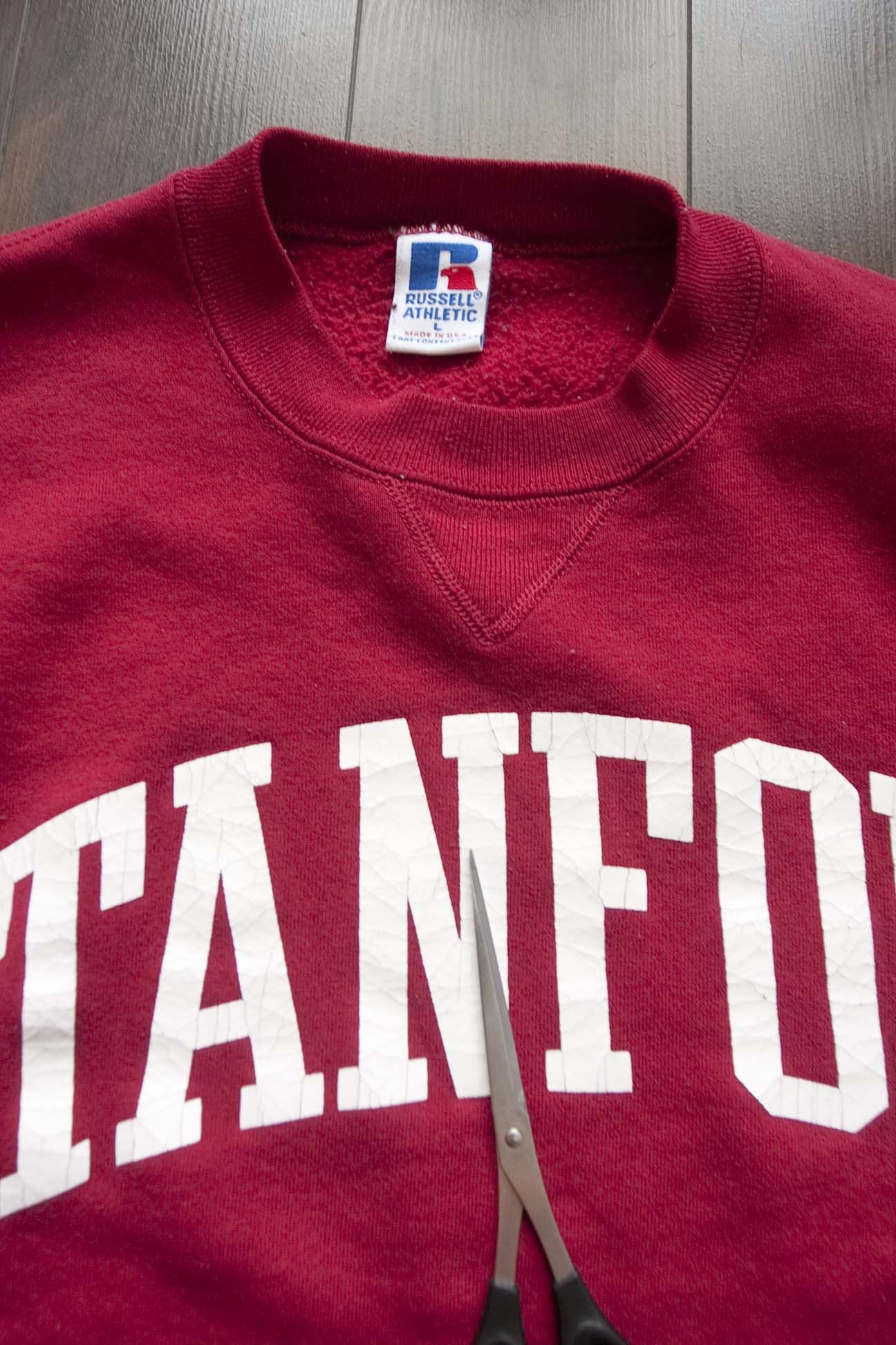 Russell Athletic × Vintage Russell Athletic Stanford Sweatshirt Size L Vtg Made USA Size US L / EU 52-54 / 3 - 2 Thumbnail