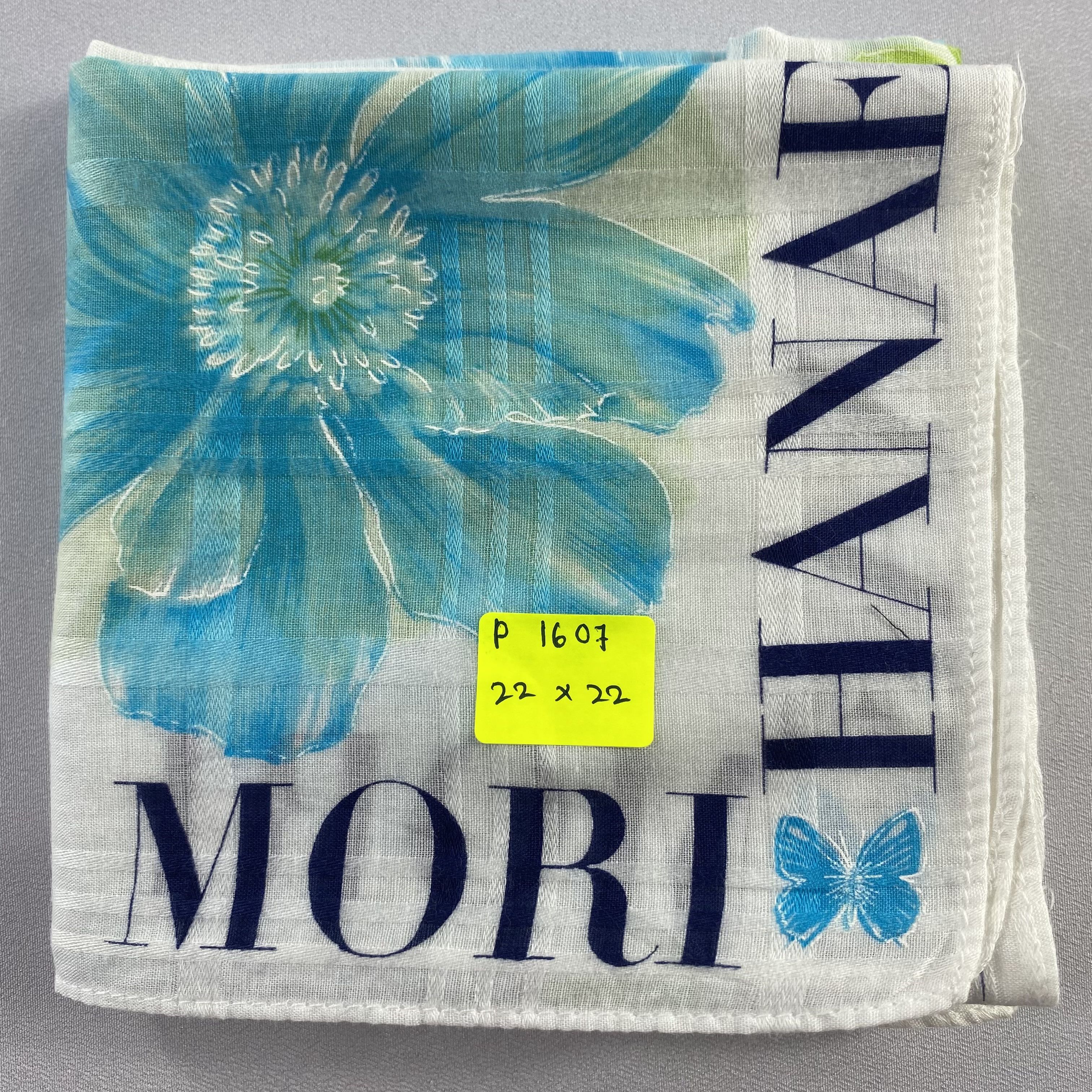 Hanae Mori × Vintage Hanae Mori Bandana/ Handkerchief / Neckerchief-P1607 Size ONE SIZE - 6 Thumbnail