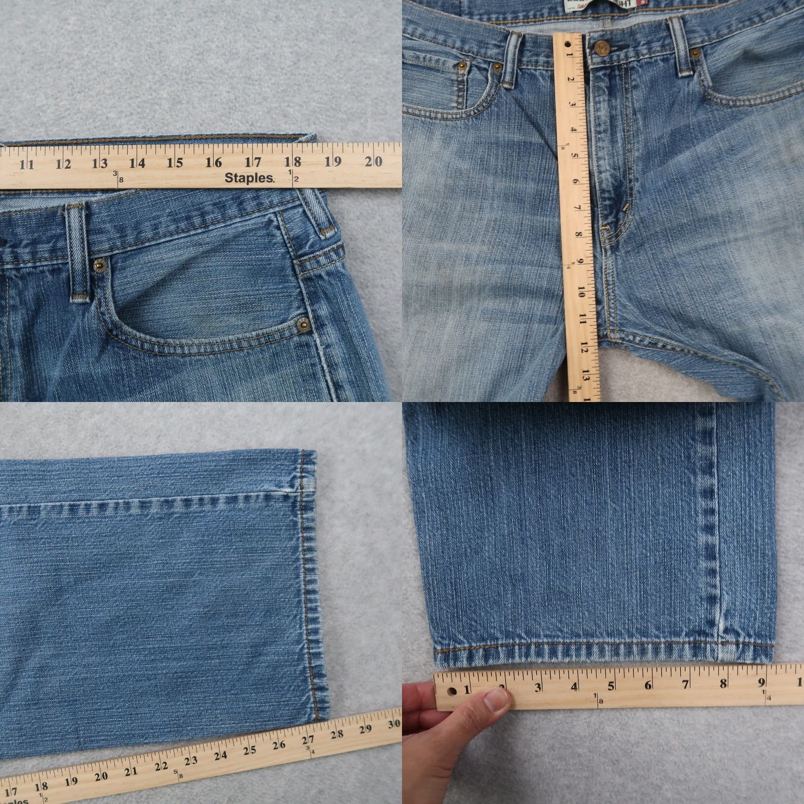 Levi's VINTAGE Levi's 569 Men Jeans Blue Denim Size 36x30 Loose Straight Relaxed Denim Jeans Men Blue 36 30 Levi's 569 Size US 36 / EU 52 - 9 Thumbnail