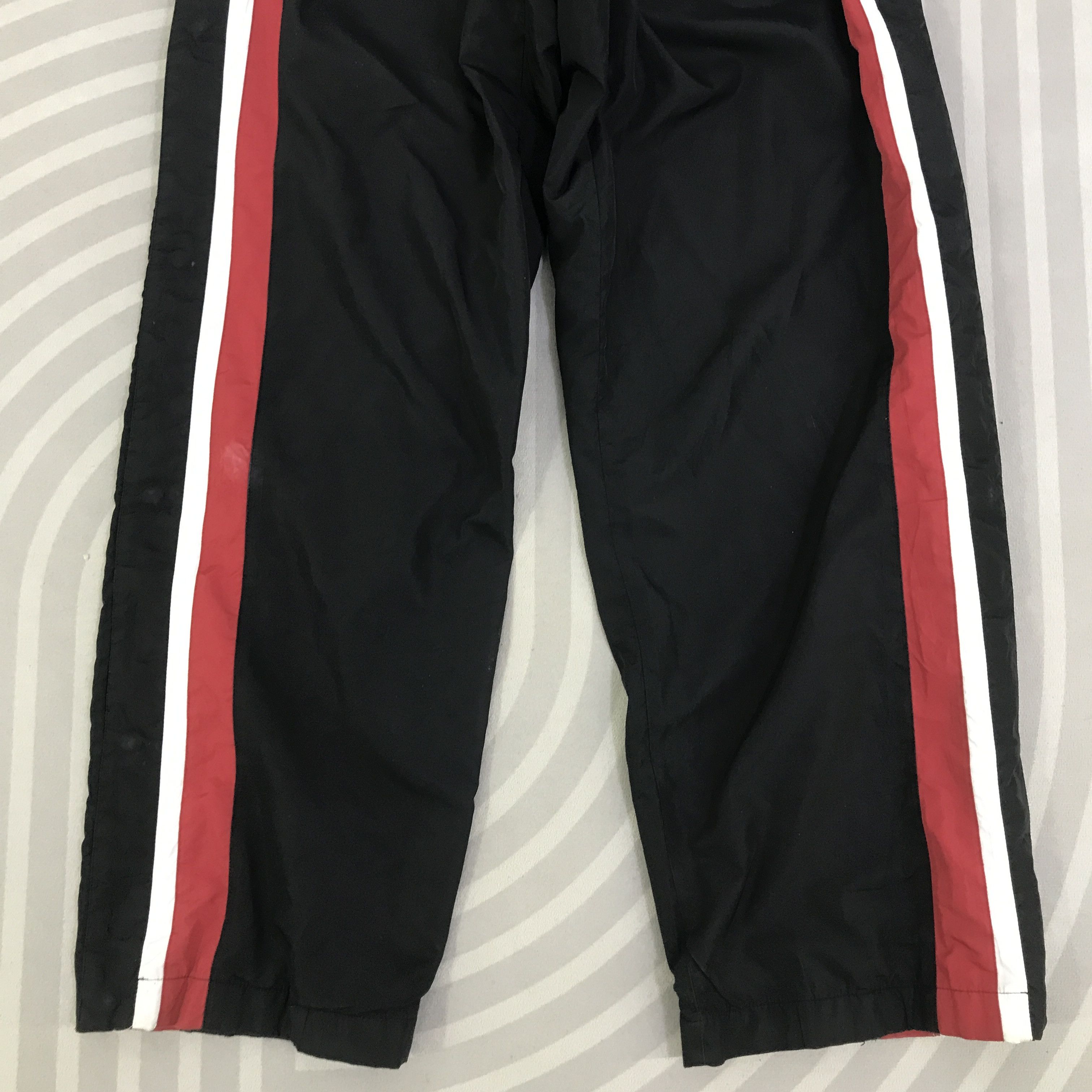 Asics Vintage Asics Sports Track Snap Button baggy Pants K130B3 Size US 28 / EU 44 - 3 Thumbnail