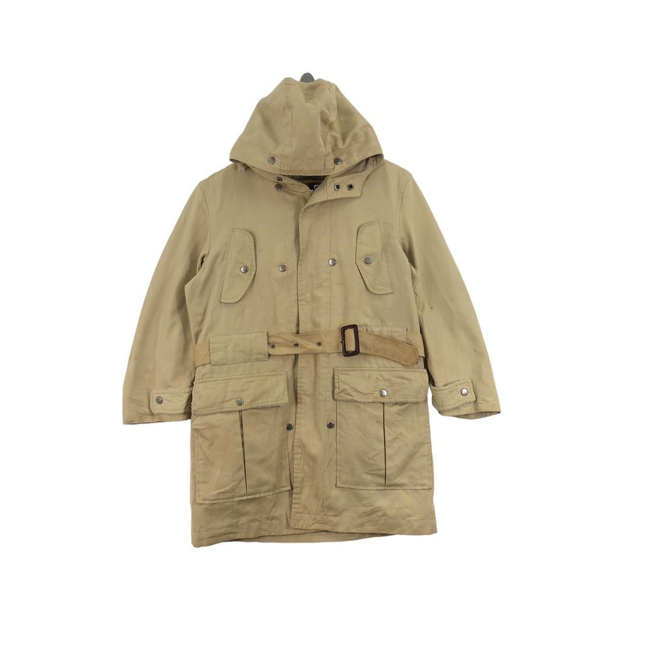 Japanese Brand MEN'S COAT Japanese Brand Multi Pockets With Belt Coat Size US M / EU 48-50 / 2 - 1 Thumbnail