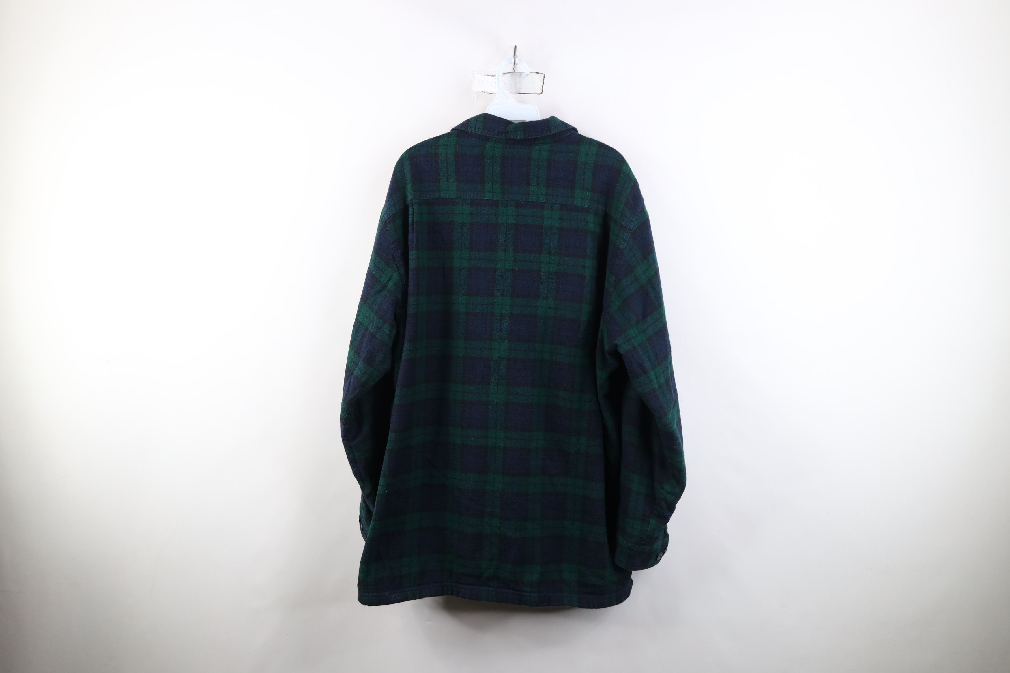L.L. Bean Vintage LL Bean Lined Flannel Button Shirt Jacket Jac Shirt Size US L / EU 52-54 / 3 - 12 Thumbnail