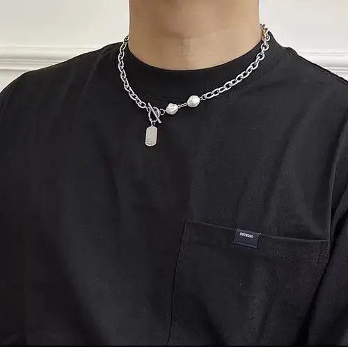 VIBE Retro punk necklace Size ONE SIZE - 1 Thumbnail
