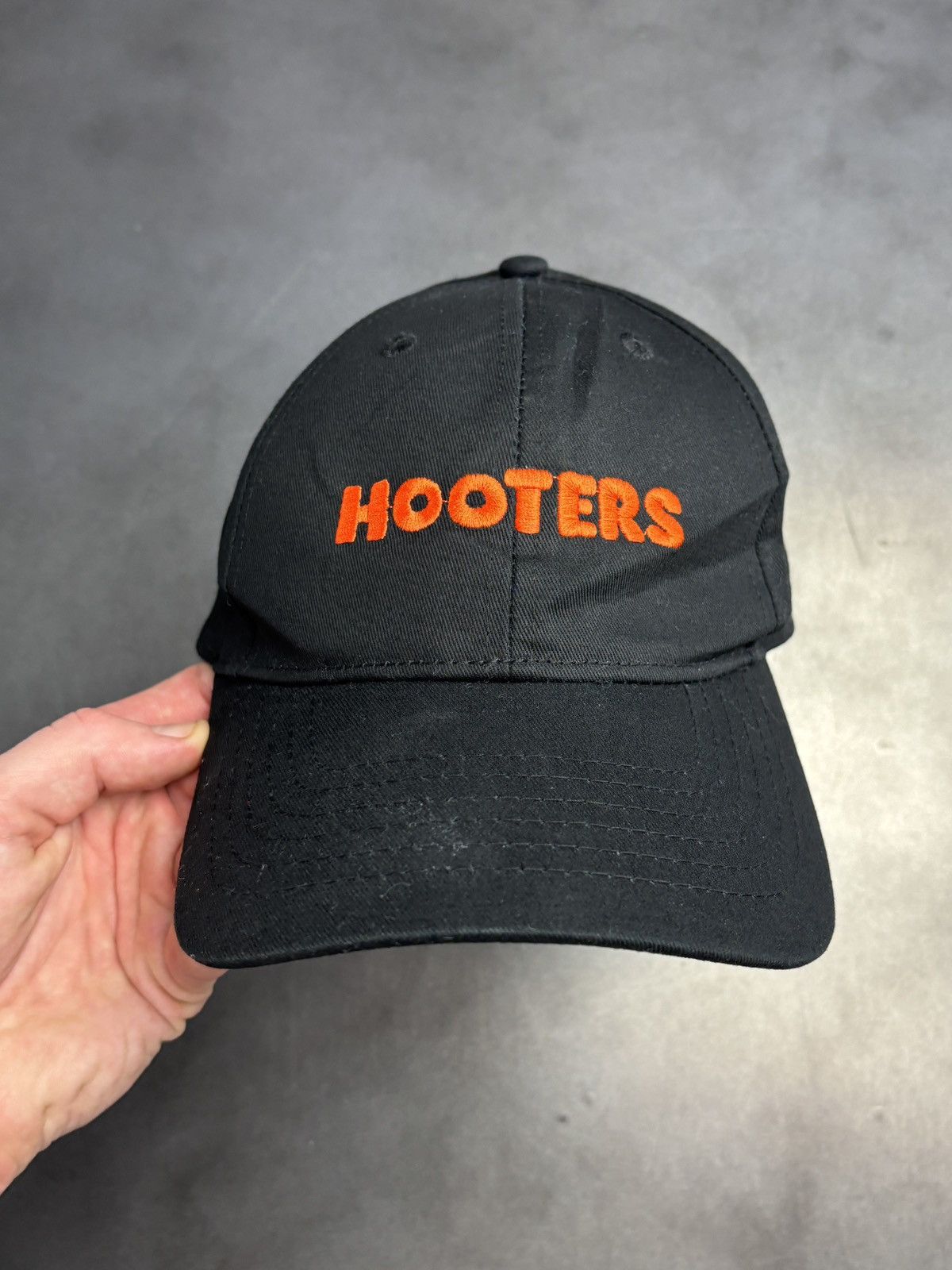 Vintage Vintage Hooters Hat 1990s 2000s Velcro Strap Back Y2K Sports Size ONE SIZE - 9 Thumbnail