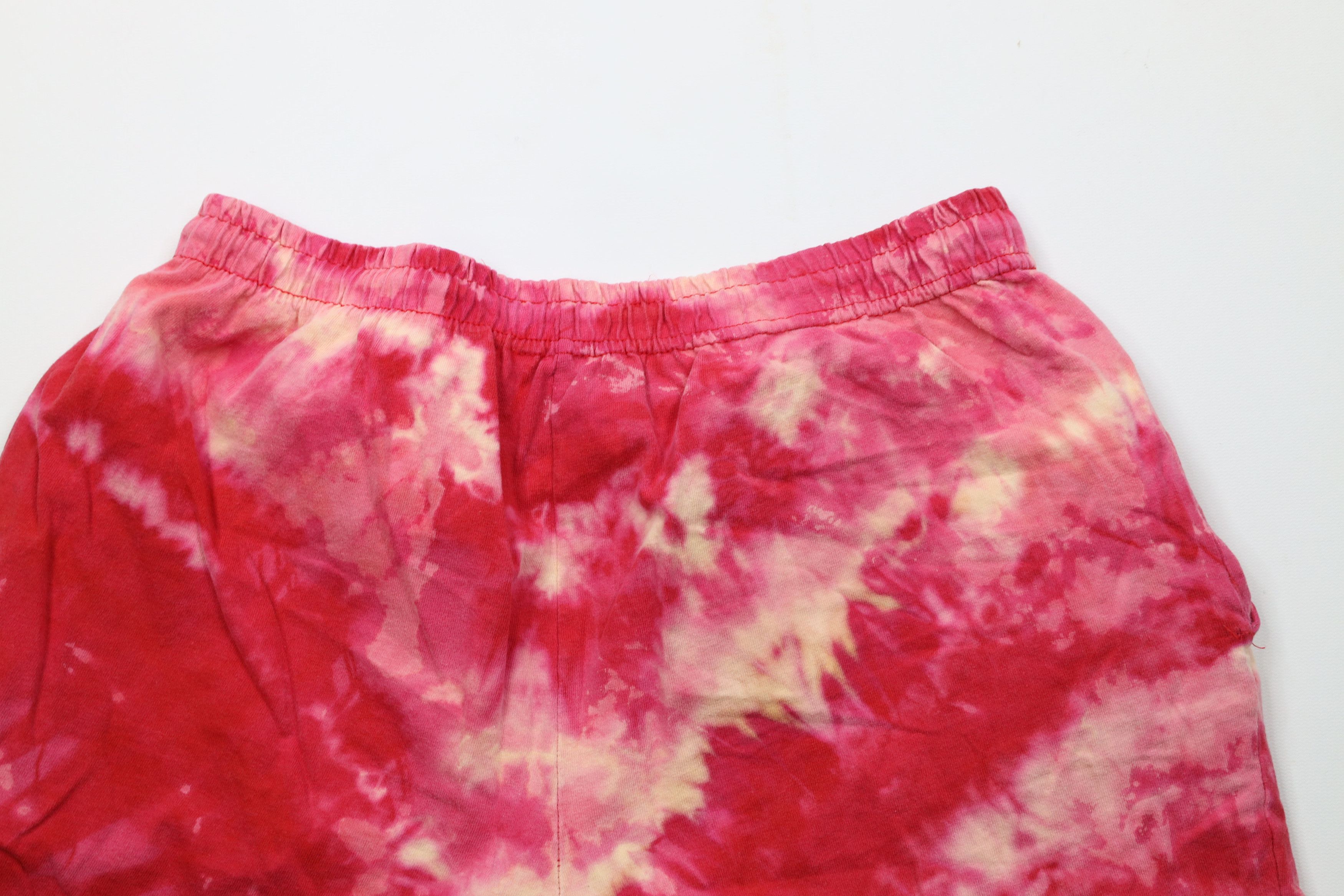 Vintage Vintage Y2K Streetwear Acid Wash Above Knee Shorts Red Size US 32 / EU 48 - 10 Thumbnail