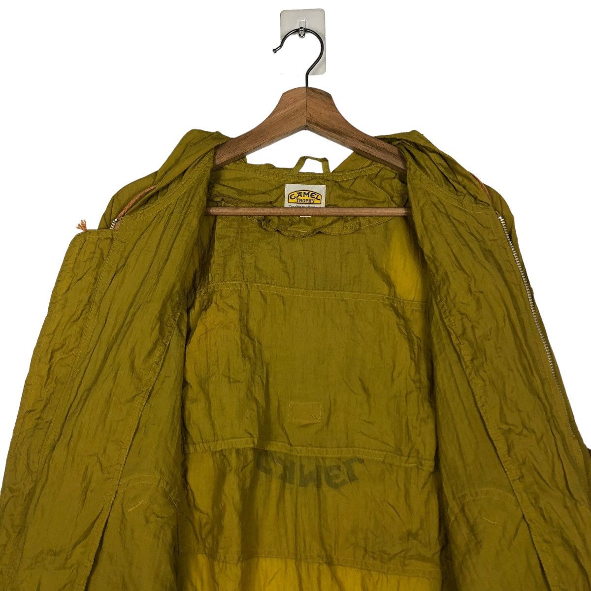 Camel 🔥VINTAGE CAMEL ZIPPER JACKET BIG LOGO BACKHIT DESIGN Size US M / EU 48-50 / 2 - 17 Thumbnail