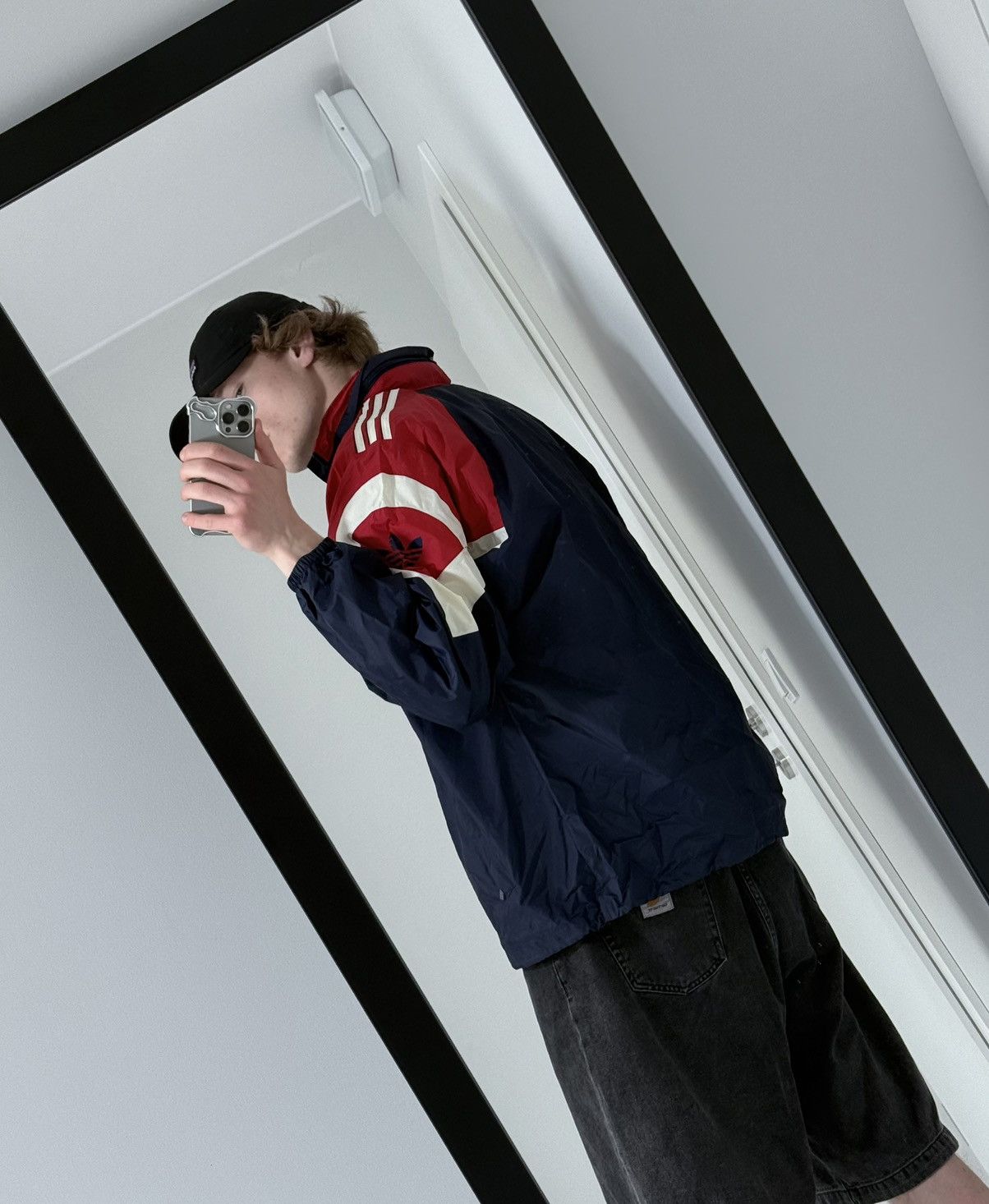Adidas Vintage Adidas 90s Y2K streetwear nylon windbreaker jacket Size US XL / EU 56 / 4 - 7 Thumbnail