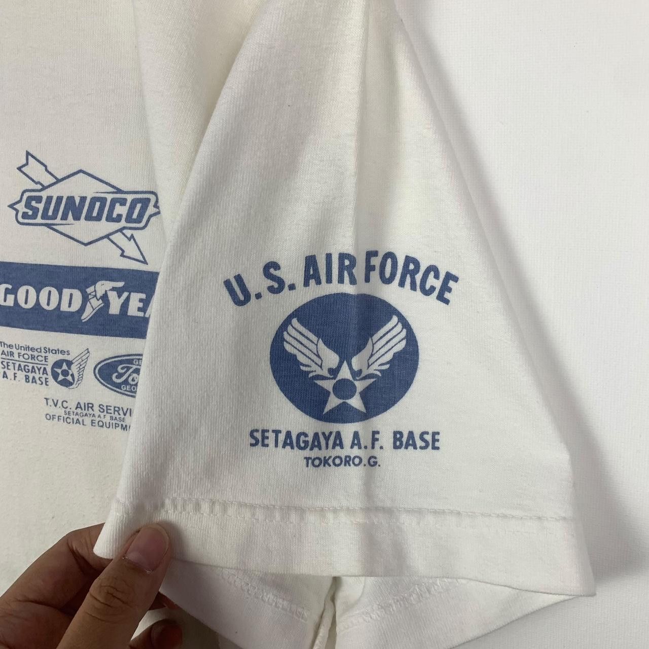 Vintage Vintage PHERROWS BUMBLEBEE USAF Air Force Tee Shirt Top Size US L / EU 52-54 / 3 - 6 Thumbnail