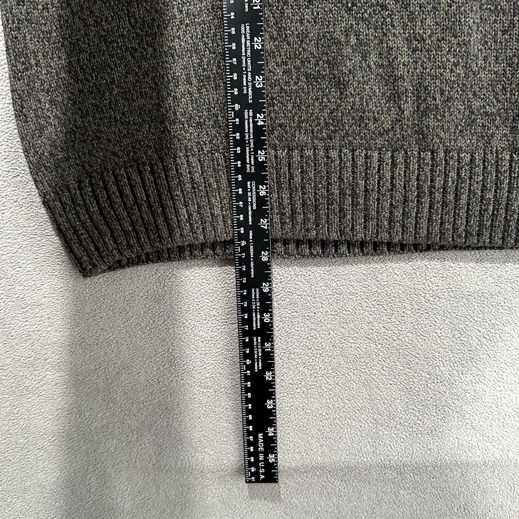 Croft & Barrow Croft & Barrow Sweater Mens 2XL Heathered Brown Pullover Crew Neck Heavyweight Size US XXL / EU 58 / 5 - 7 Thumbnail