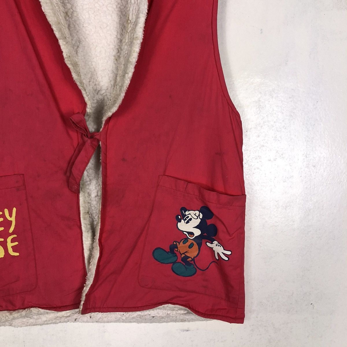 Japanese Brand 📌CARTOON NETWORK MICKEY MOUSE VEST JACKET BIG LOGO Size US M / EU 48-50 / 2 - 7 Thumbnail