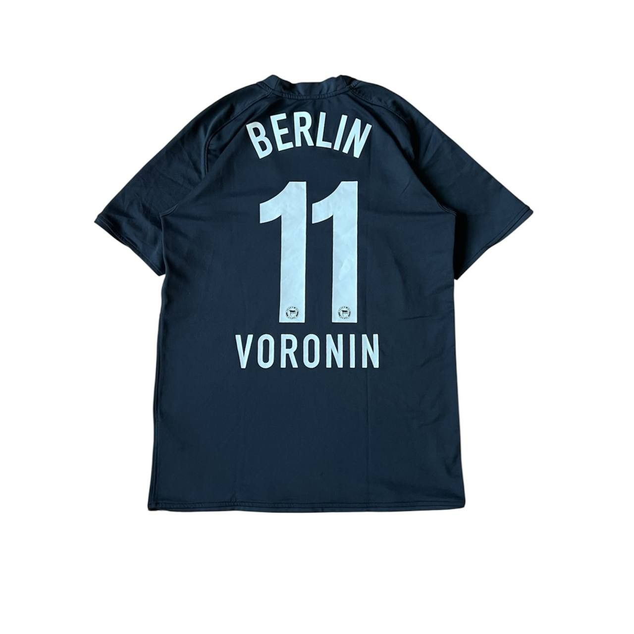 2008 HERTHA BERLIN #11 VORONIN AWAY SOCCER FOOTBALL JERSEY S
