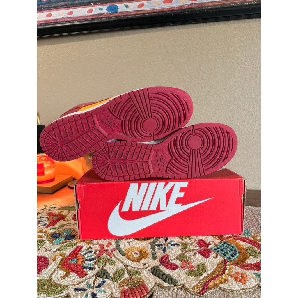 Nike Nike Dunk Low Midas Gold Rough Red White Yellow Team USC SB Size US 13 / EU 46 - 5 Thumbnail