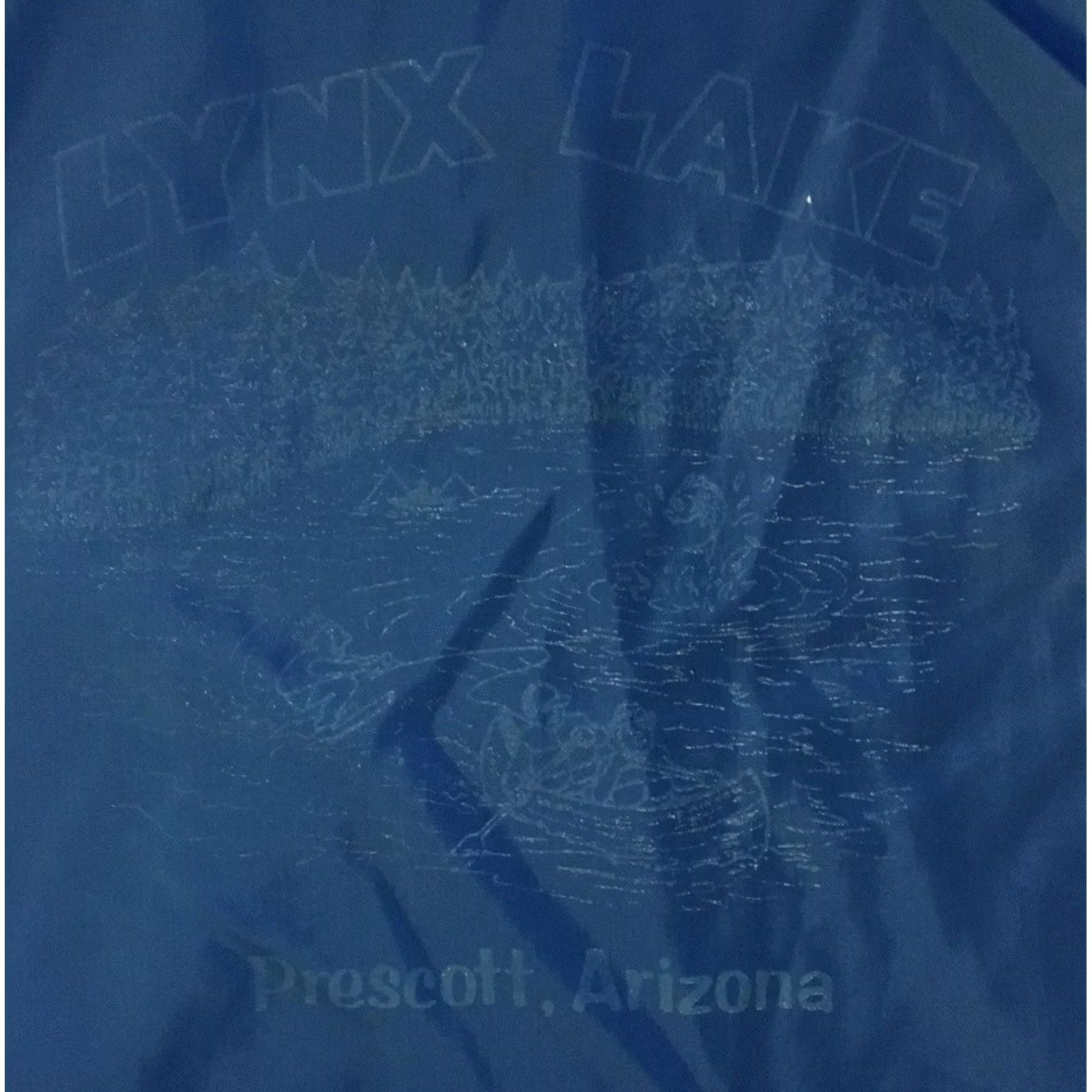 Vintage VINTAGE Prescott Lynx Lake Blue Nylon Windbreaker Jacket XL USA 80s 90s Grunge Punk College Arizona State University Mens Size US XL / EU 56 / 4 - 3 Thumbnail