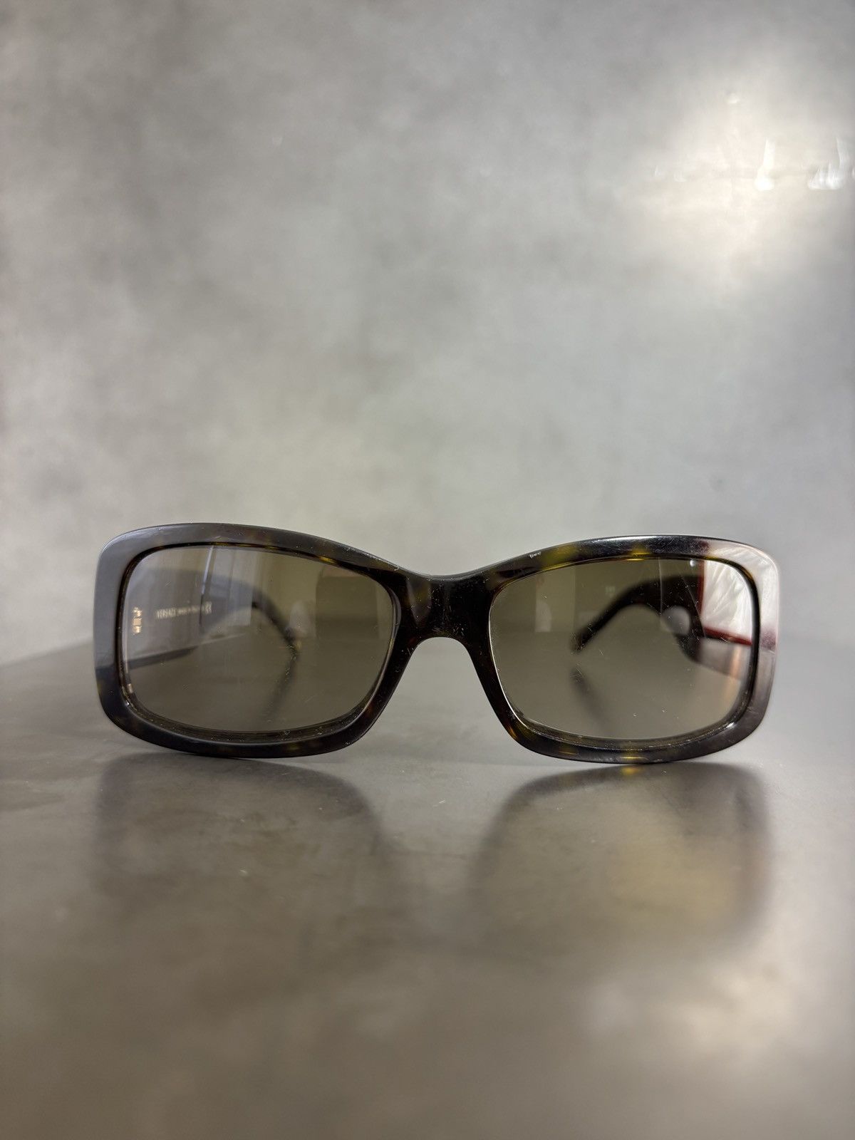 Versace × Vintage 2000s Versace Sunglasses Vintage Versace Mod. 4146 Tortoise Size ONE SIZE - 5 Thumbnail