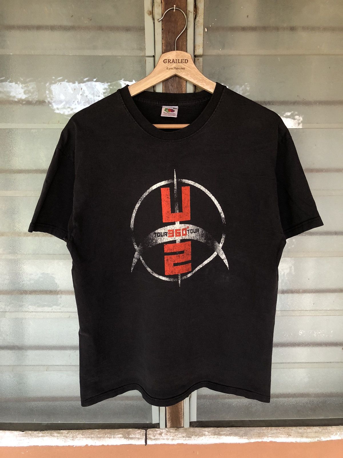 Vintage U2 Tour 360 Rock Band Shirt Tee