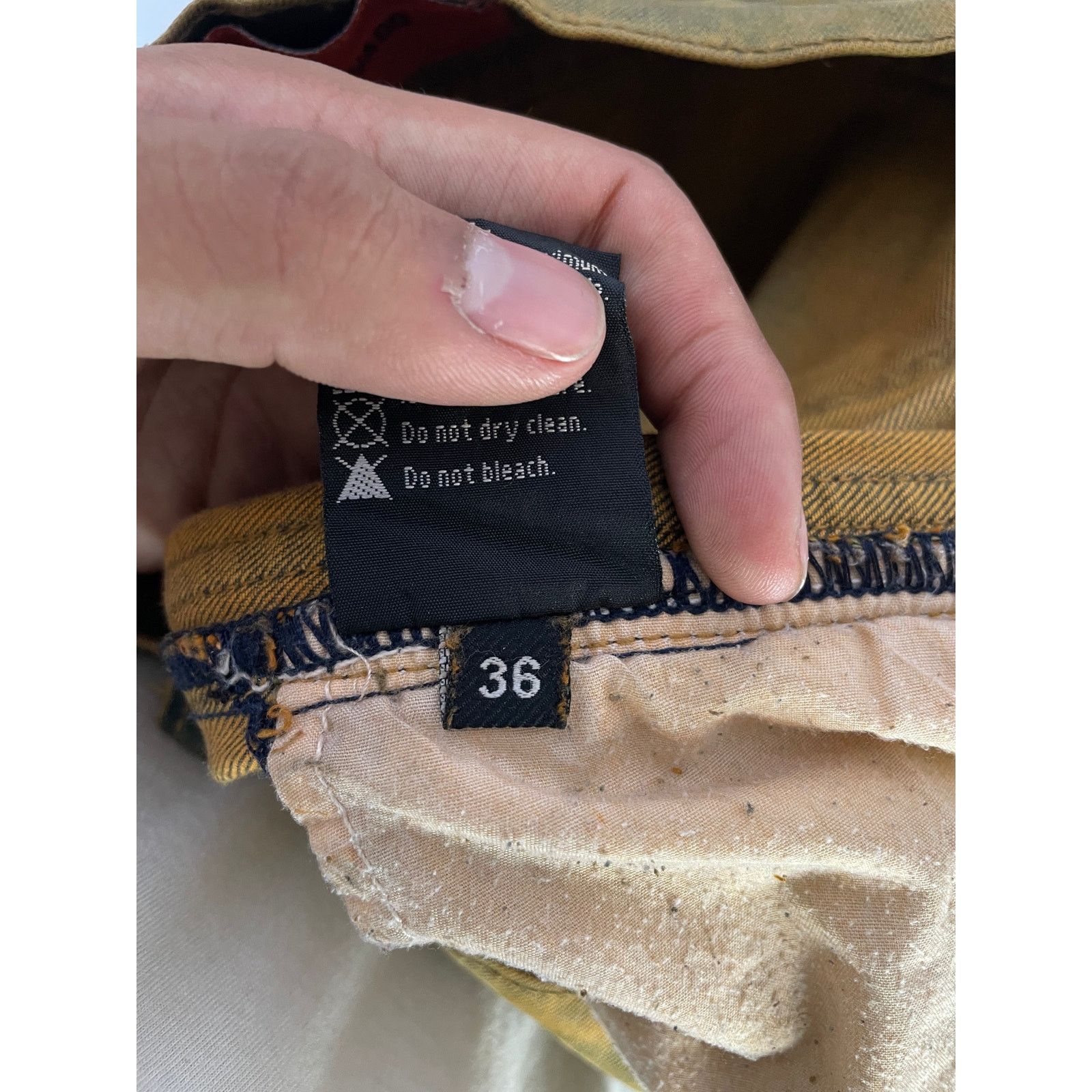 Who Decides War WDW Rust Sculture Jeans Size US 36 / EU 52 - 5 Thumbnail