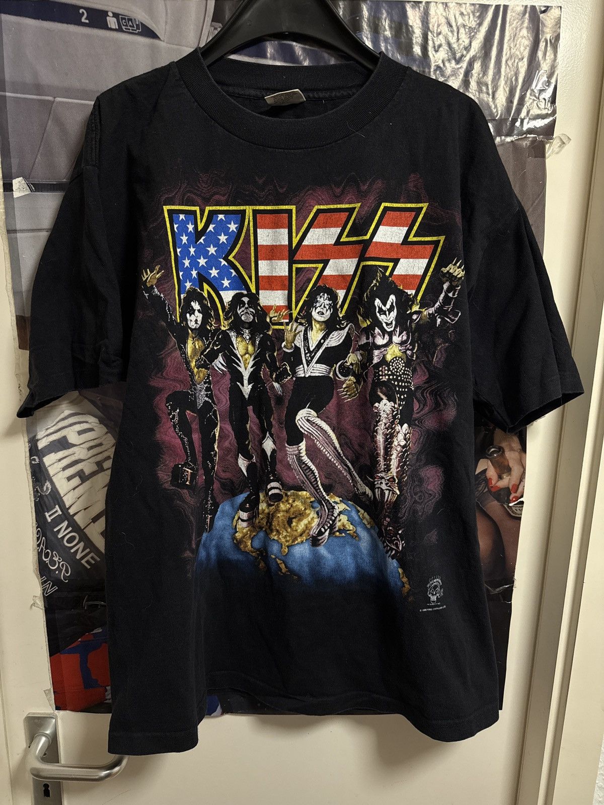 Band Tees KISS 1996-97 World Tour Vintage XL Murina Made In USA Size US XL / EU 56 / 4 - 1 Thumbnail