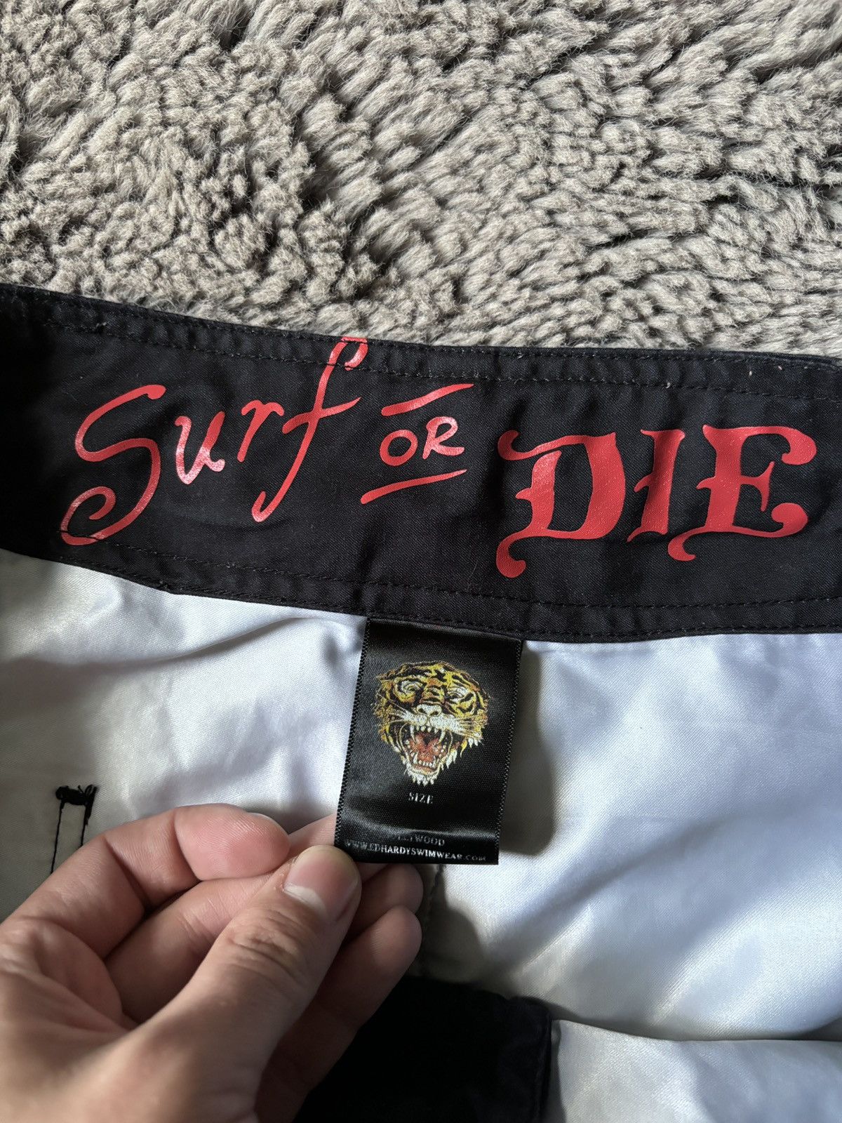Christian Audigier × Ed Hardy Ed Hardy Christian Audigier short surf or die Size US 34 / EU 50 - 6 Thumbnail