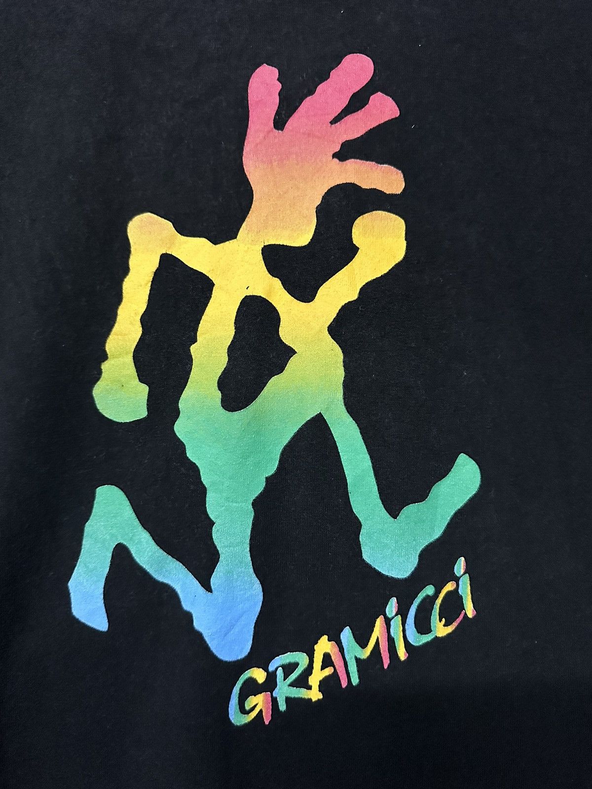 Gramicci × Vintage Vintage Gramicci Outdoor Raibow Faded Tee Size US M / EU 48-50 / 2 - 2 Thumbnail