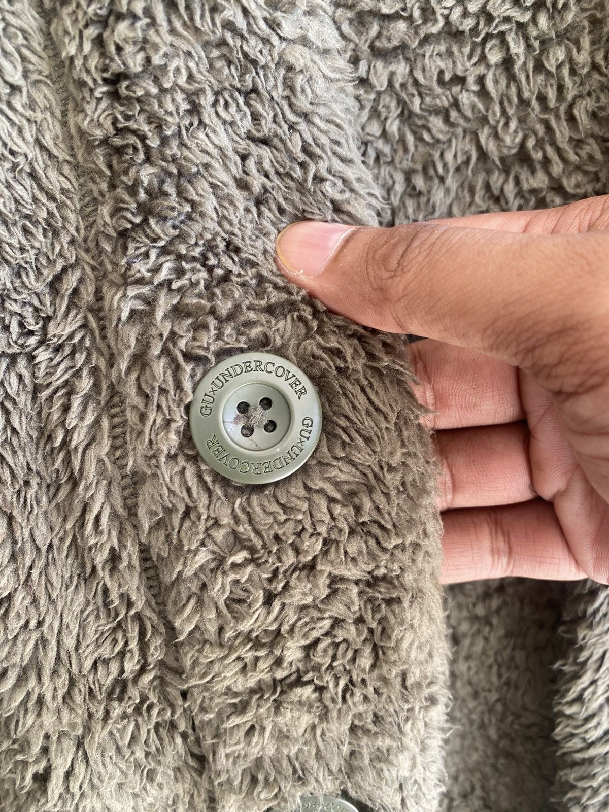 GU × Undercover 🔥 Oversizes 🔥 GU X Undercover Sherpa Fleece Jacket Size US M / EU 48-50 / 2 - 6 Thumbnail