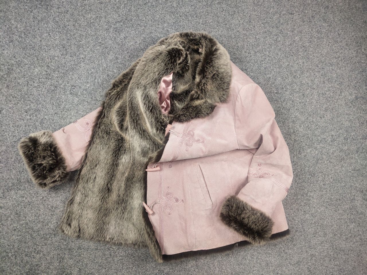 Hysteric Glamour Vintage Pink Hysteric Y2K leather sheepskin coat fur LGB Size XXL / US 16-18 / IT 52-54 - 18 Thumbnail
