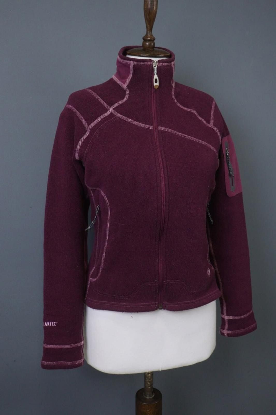 Mountain Hardwear Mountain Hardwear Burgundy Fleece Full Zip Jacket Size M Size M / US 6-8 / IT 42-44 - 8 Thumbnail