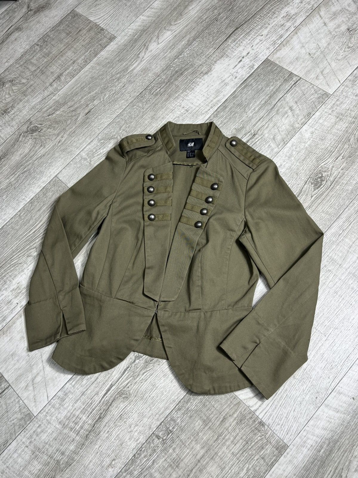 Hysteric Glamour OOs Napoleon Faded Military Jacket LGB PPFM Miss Sixty Vibe Size S / US 4 / IT 40 - 5 Thumbnail