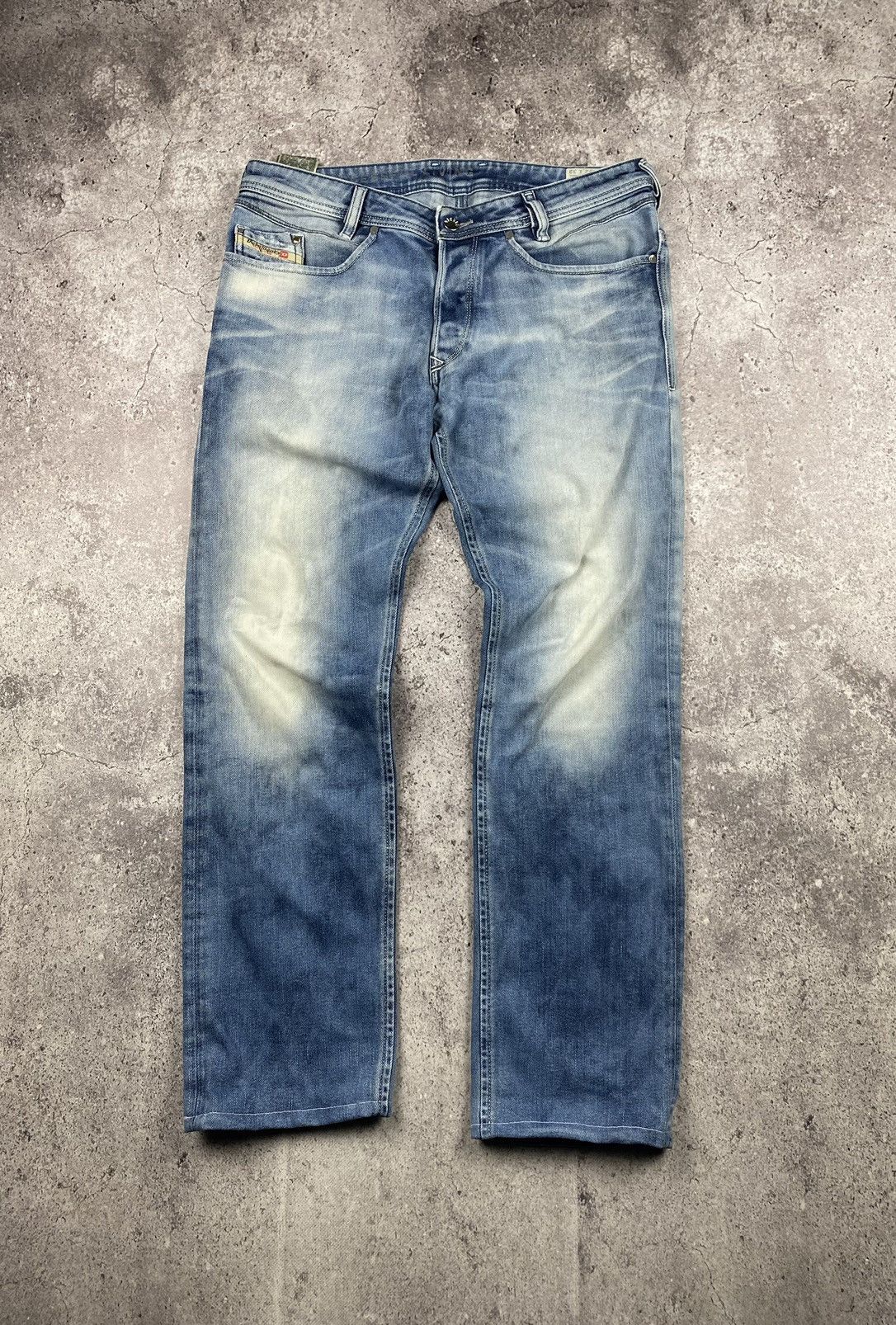 Diesel × Japanese Brand × Junya Watanabe Vintage Diesel Junya Watanabe Baggy Y2K Japanesse jeans😊 Size US 32 / EU 48 - 5 Thumbnail