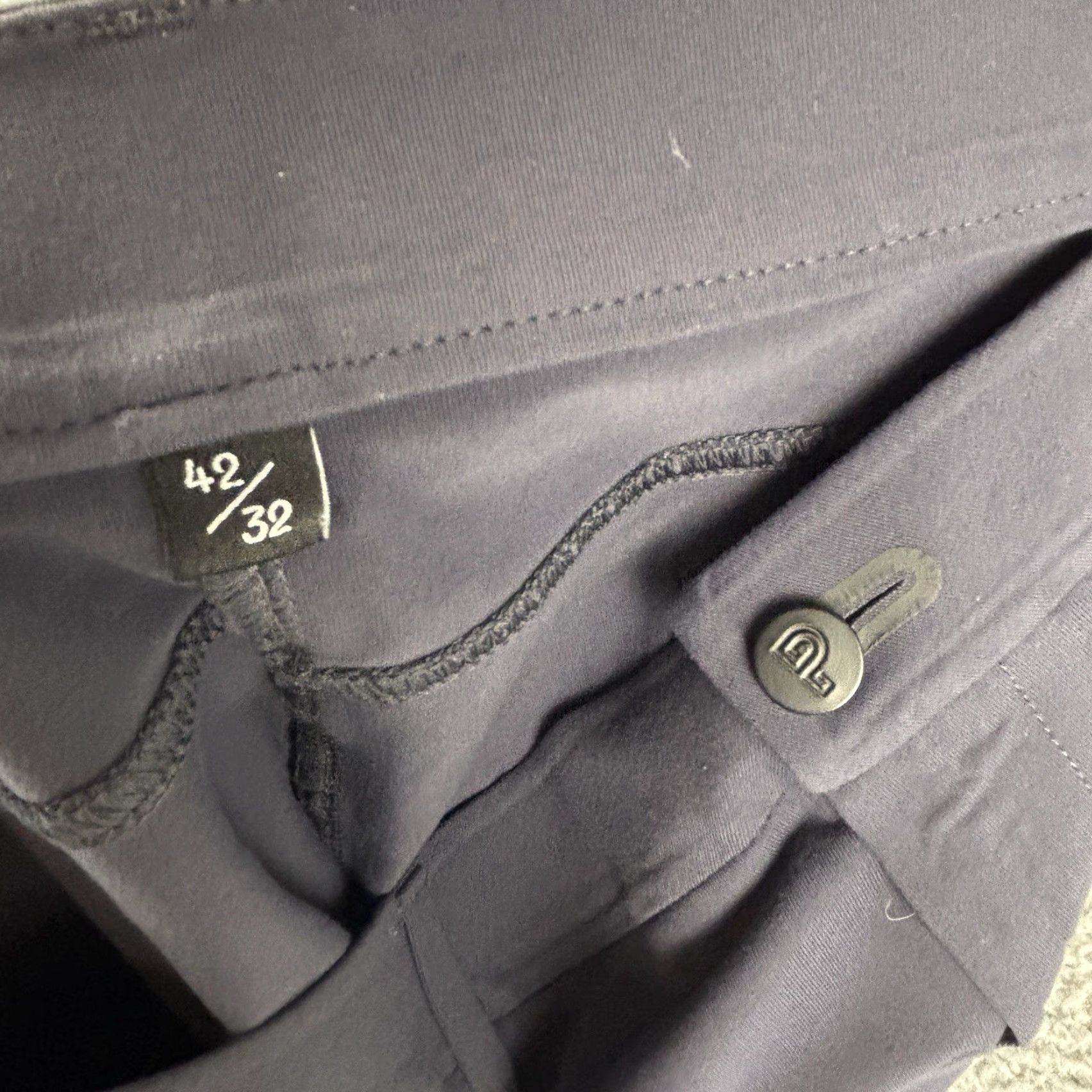 Vintage Public Rec Dealmaker Pants Men 42x32 Charcoal Gray Golf Stretch Casual Chino Shirt? Size US 42 / EU 58 - 6 Thumbnail
