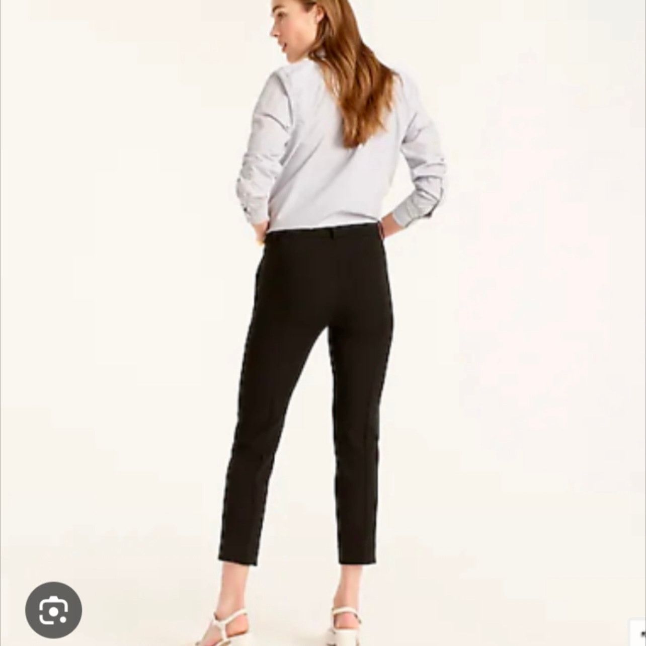 J.Crew J. Crew cameron black pants size 8 DR Size 30" / US 8 / IT 44 - 2 Thumbnail