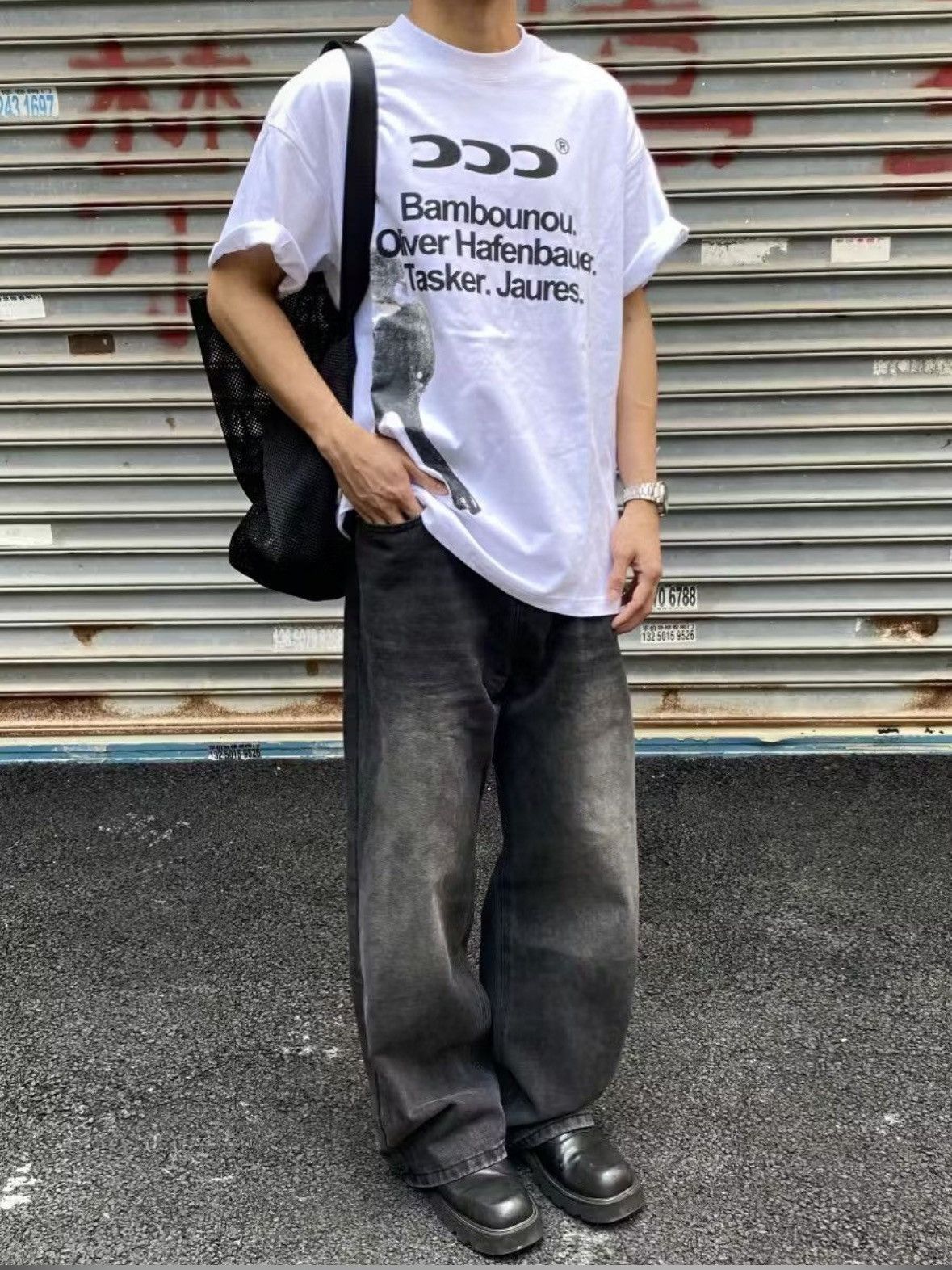 Japanese Brand y2k baggy washed denim Size US 32 / EU 48 - 5 Thumbnail