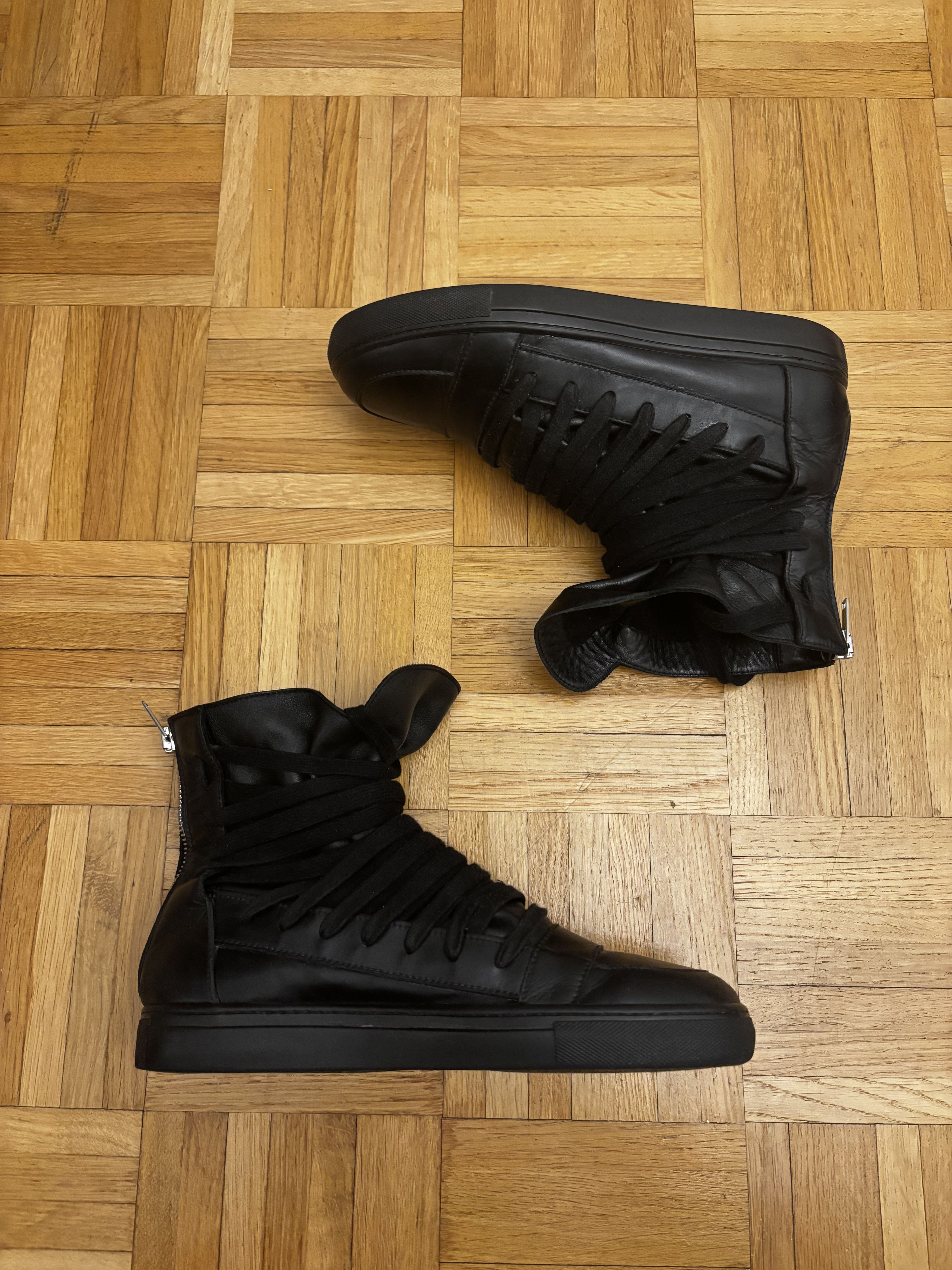 Kris Van Assche Kris Van Assche Multilace sneakers | Grailed