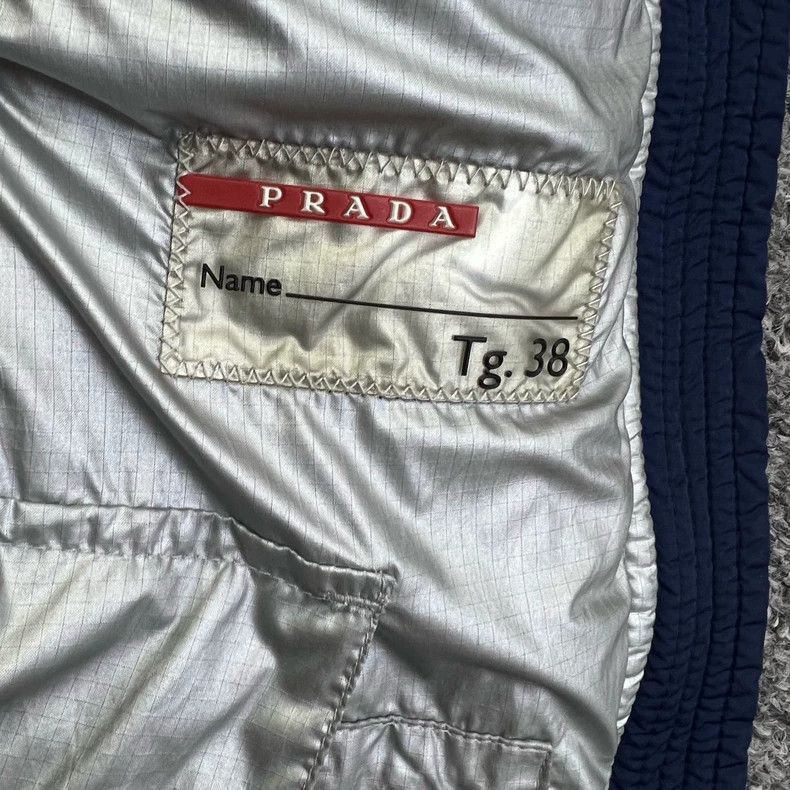 Prada Prada Navy Blue Down Vest -2505 Size M / US 6-8 / IT 42-44 - 7 Thumbnail